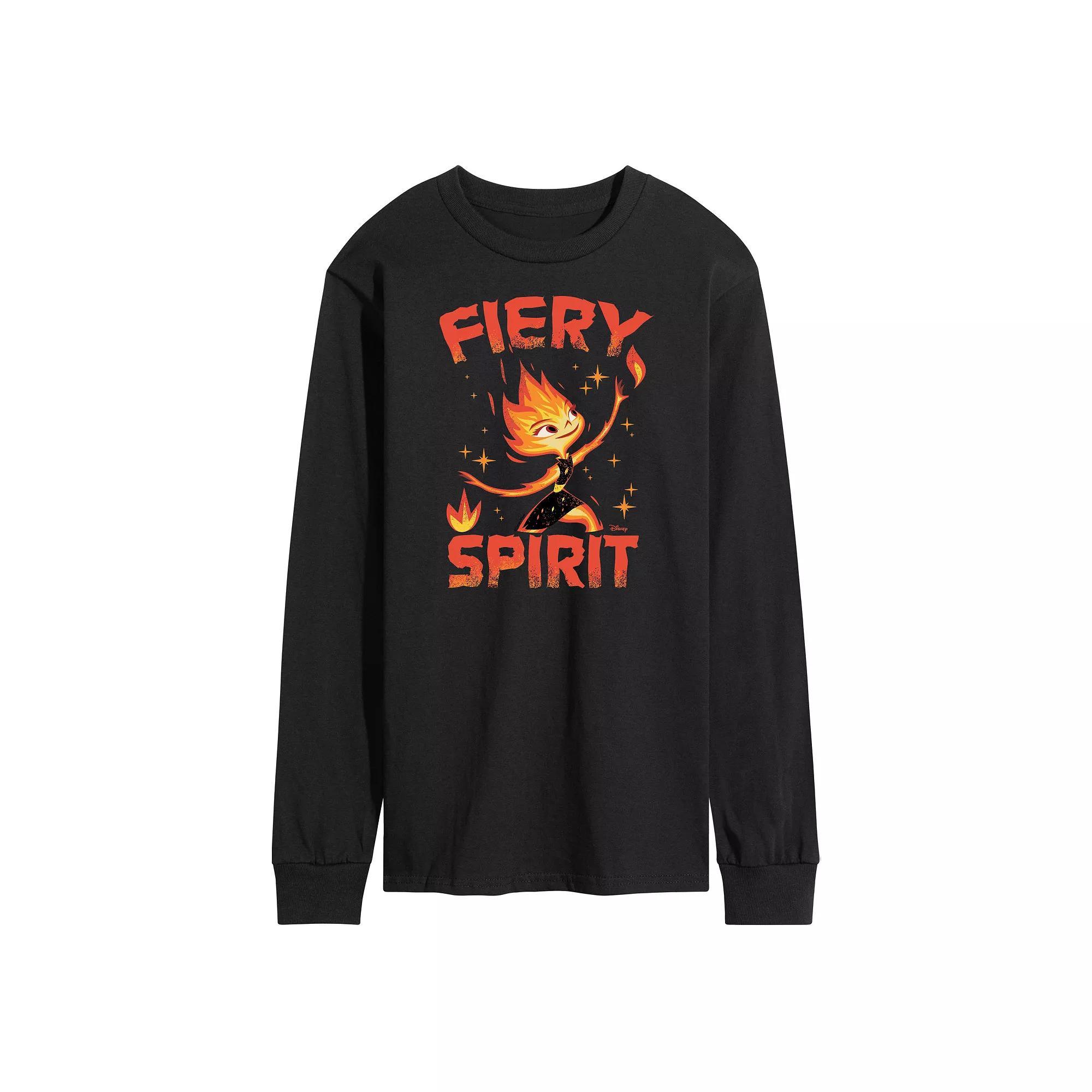 Disneys Elemental Mens Fiery Spirit Long Sleeve Product Image