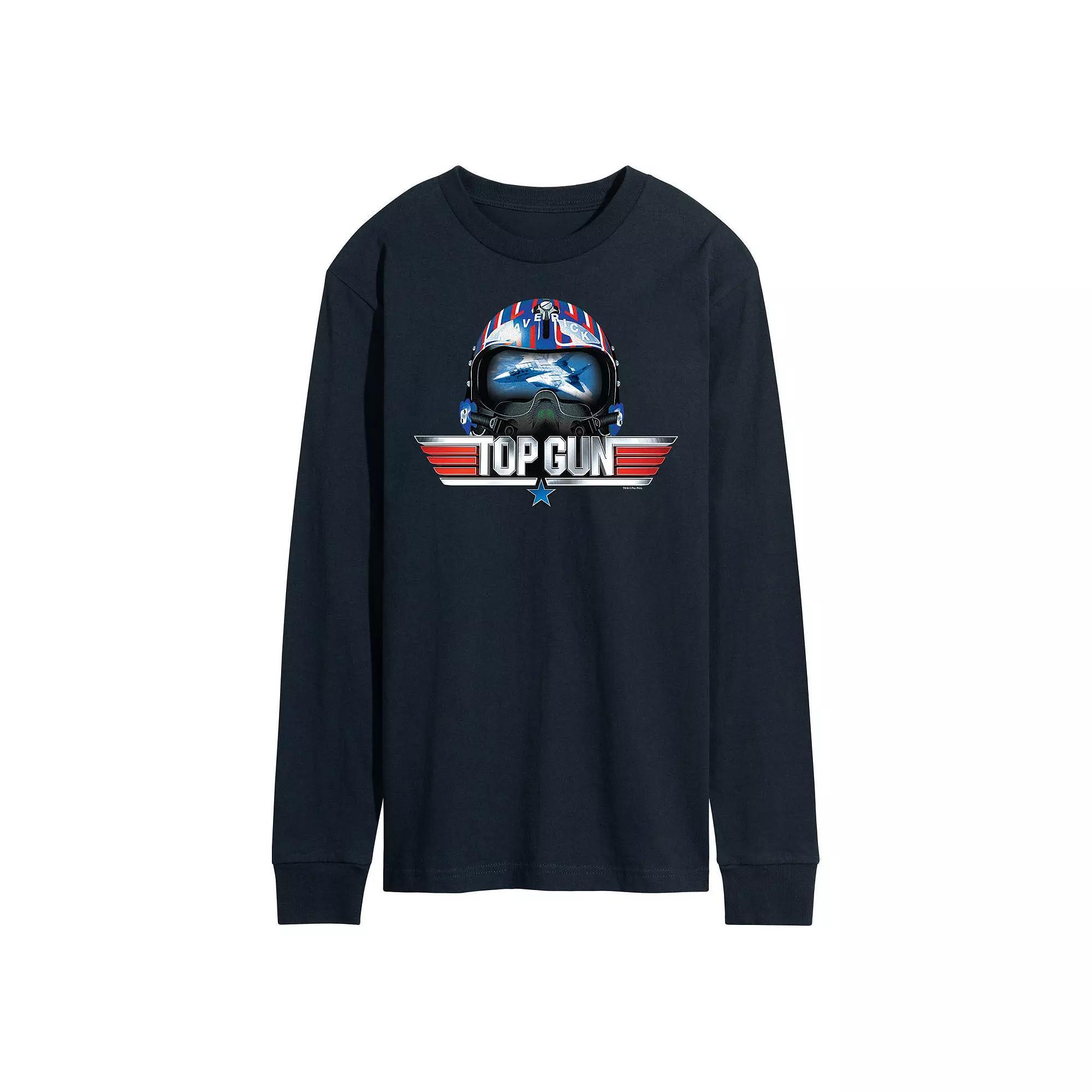 Mens Yellowstone Protect This Family Long Sleeve Graphic Tee Blue Product Image