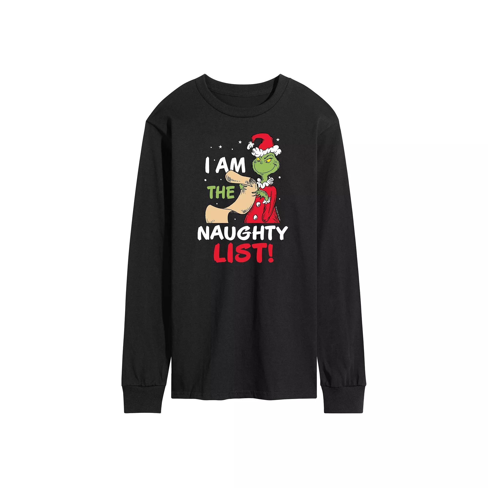 Men's Peanuts Legend Long Sleeve Graphic Tee, Size: Small, Red Product Image