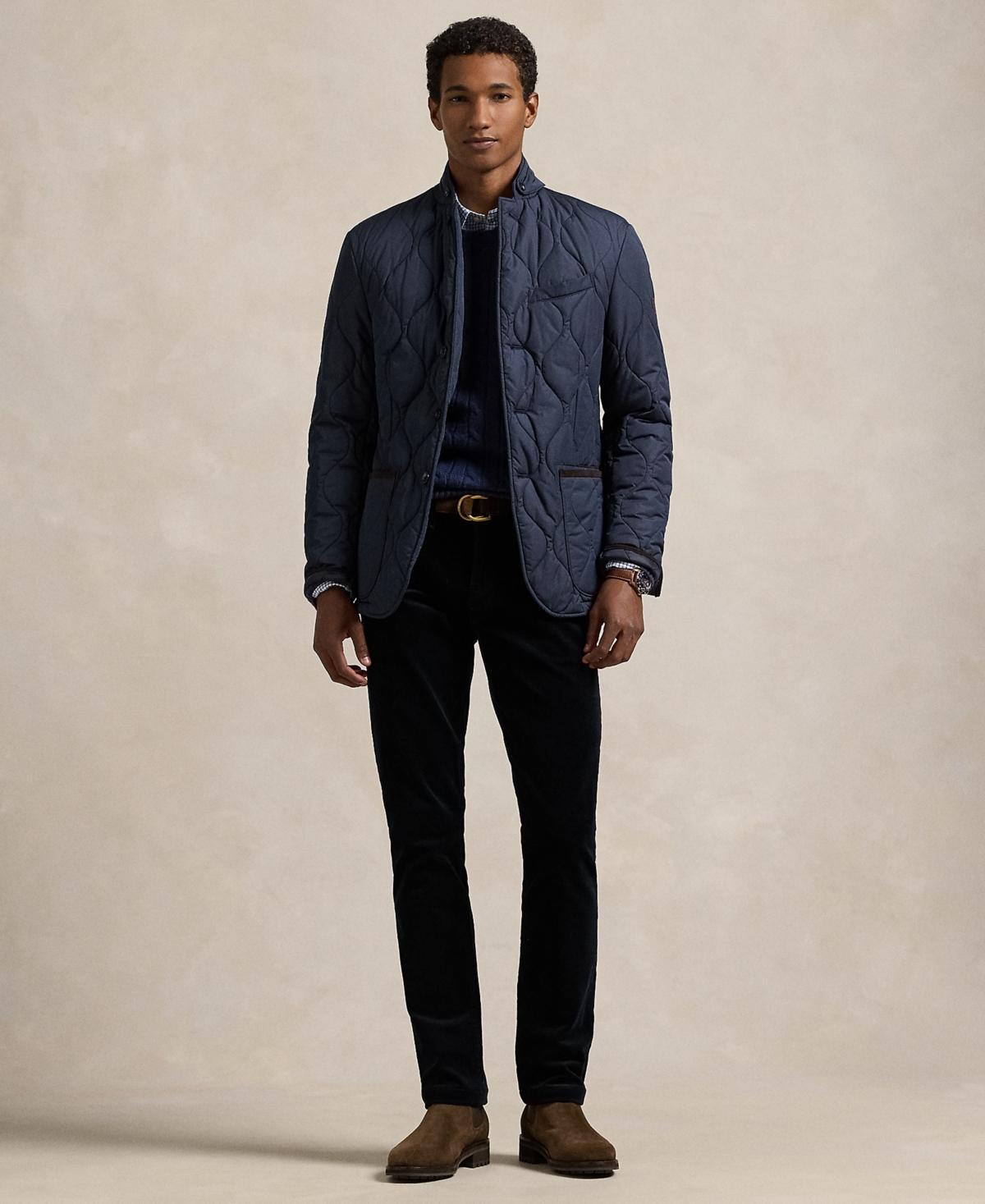 Polo Ralph Lauren Varick Slim Straight Corduroy Pants (Aviator ) Men's Clothing Product Image