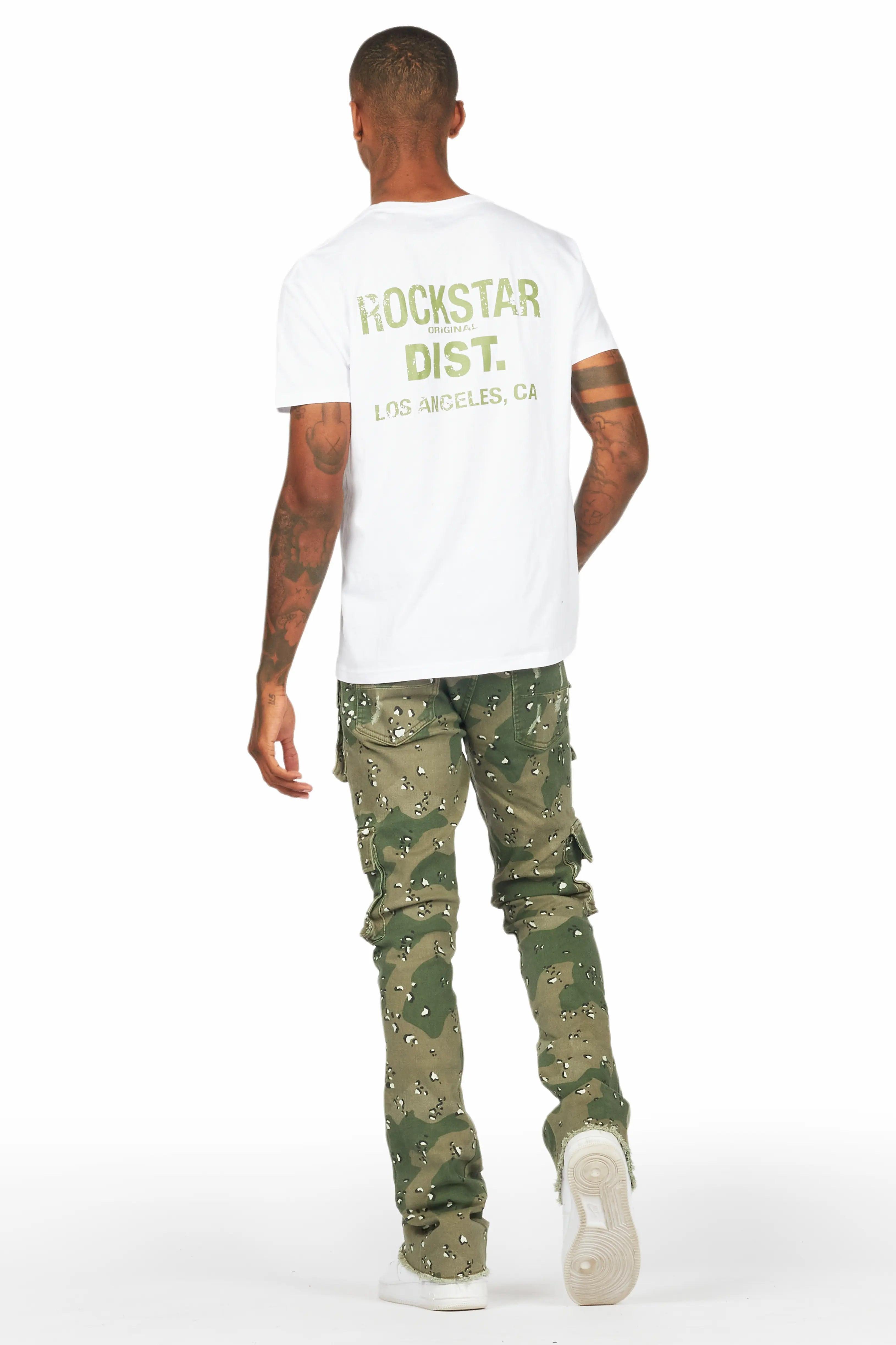 Kade Stacked Flare Jean Male Product Image