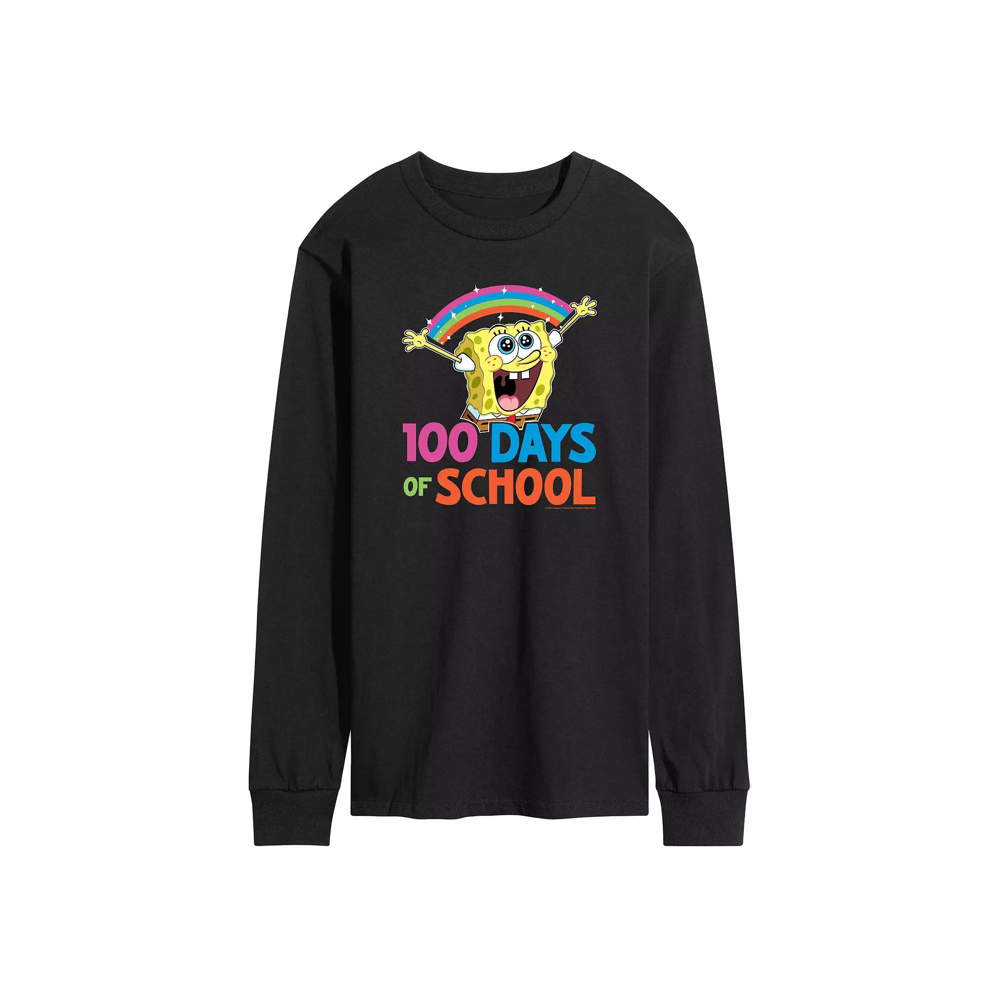 Mens Mean Girls Regina Long Sleeve Graphic Tee Blue Product Image