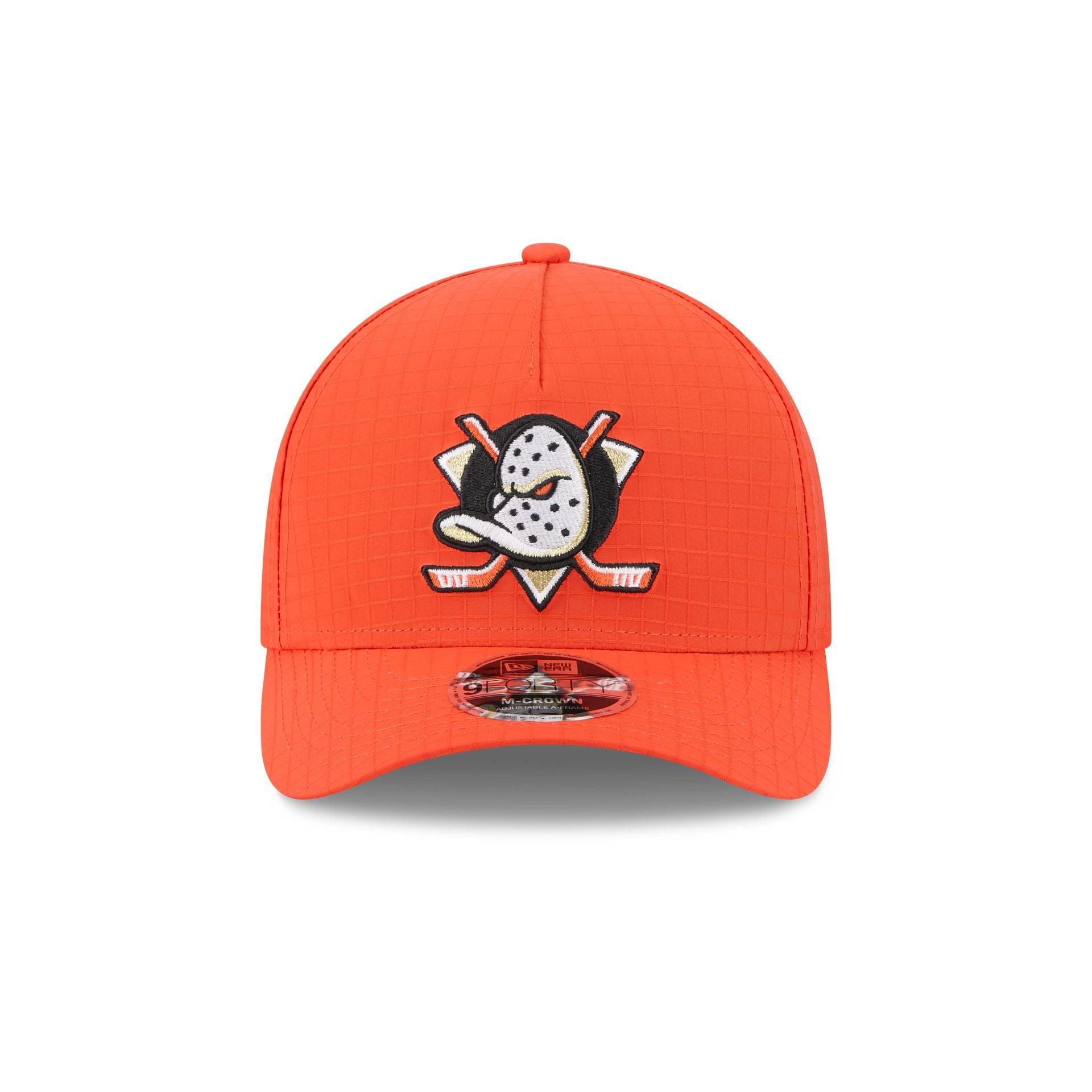 Anaheim Ducks Ripstop 9FORTY M-Crown A-Frame Snapback Hat Male Product Image