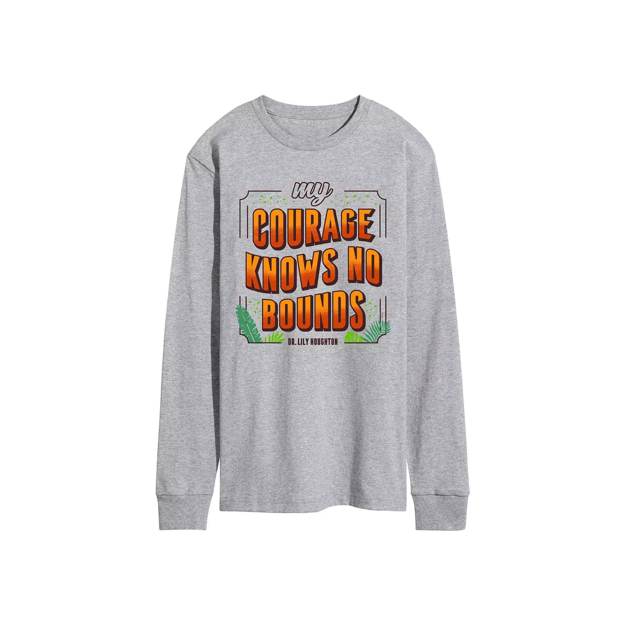 Disneys Jungle Cruise Mens Courage Long Sleeve Graphic Tee Product Image