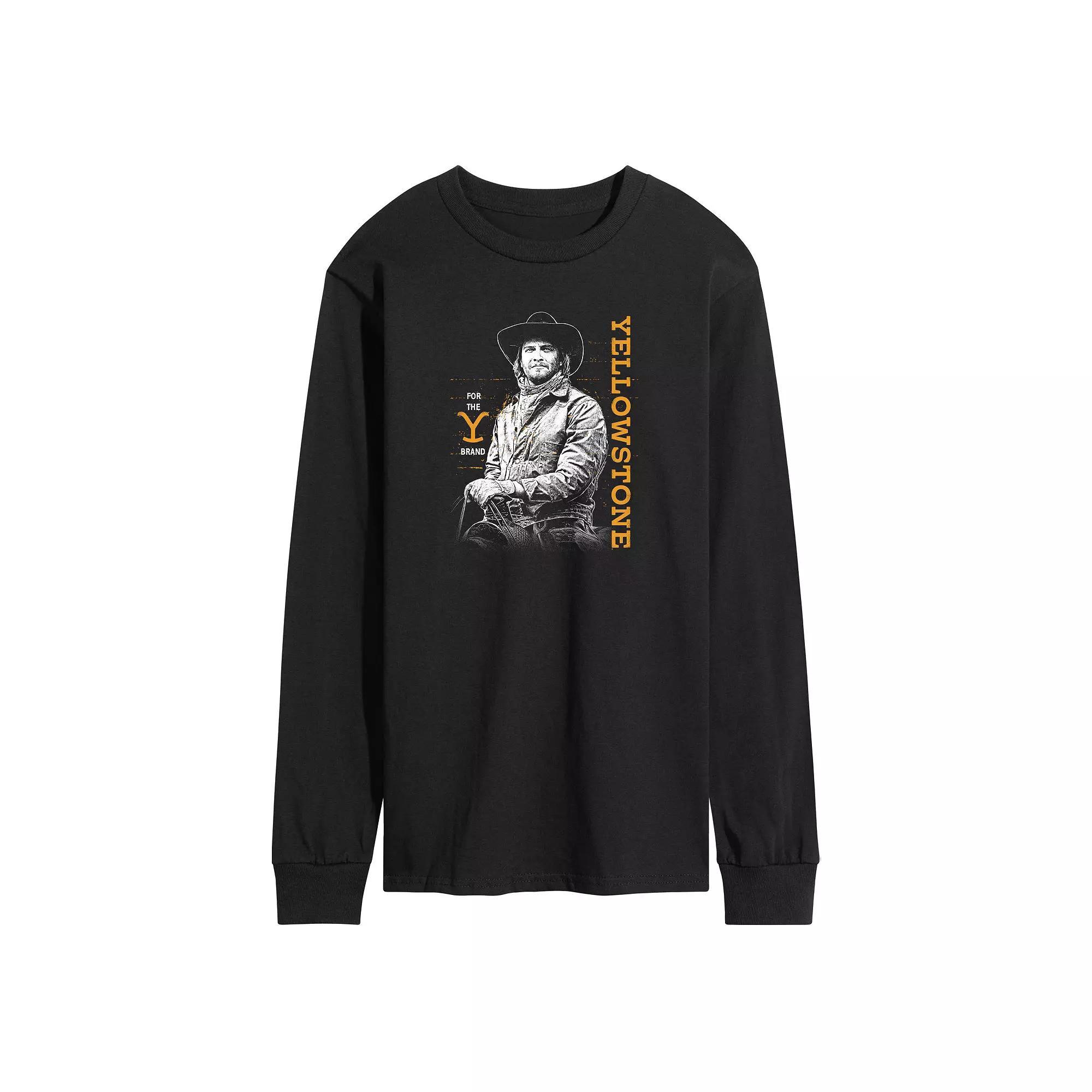 Mens Yellowstone Kayce Long Sleeve Graphic Tee Product Image