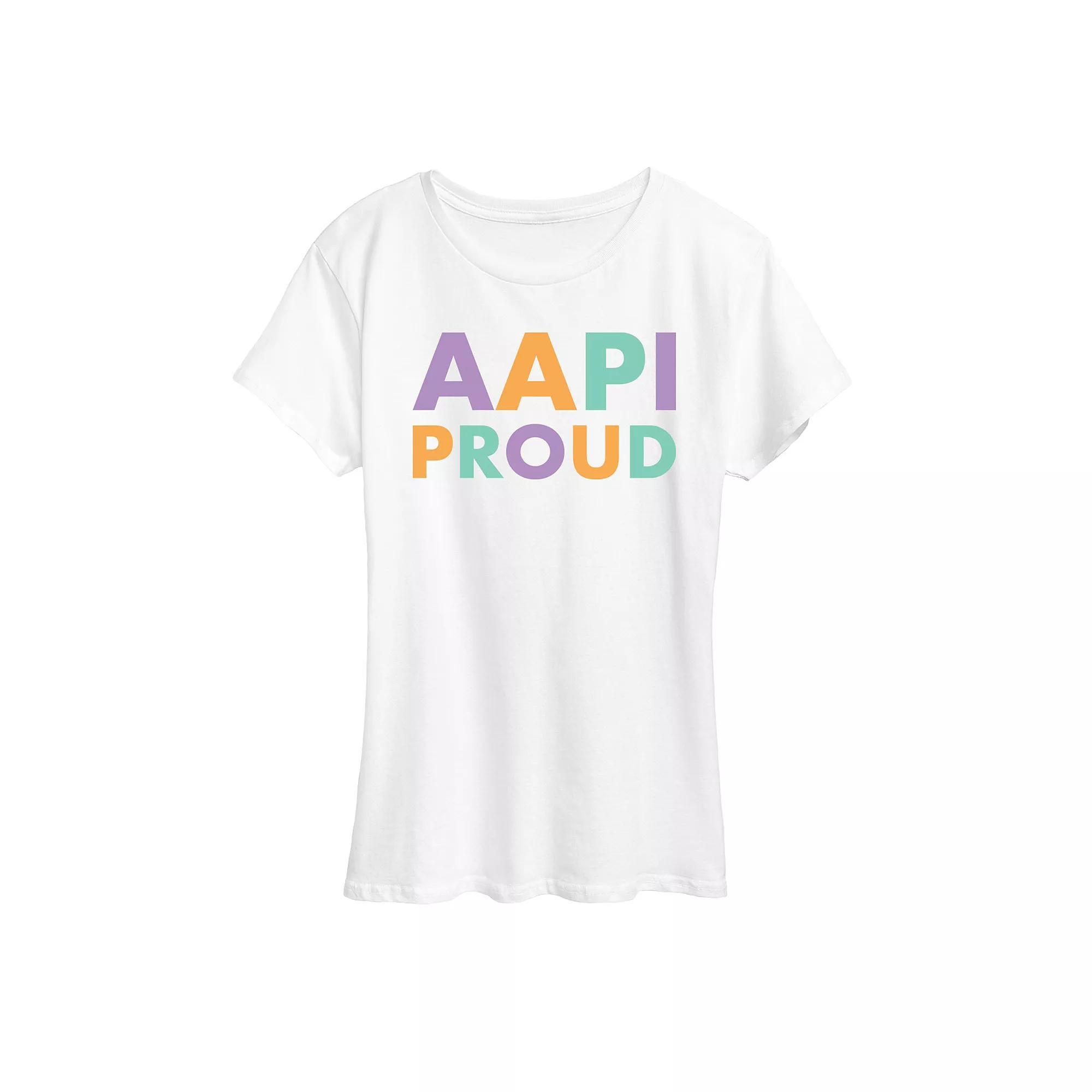 Womens AAPI Proud Graphic Tee Product Image