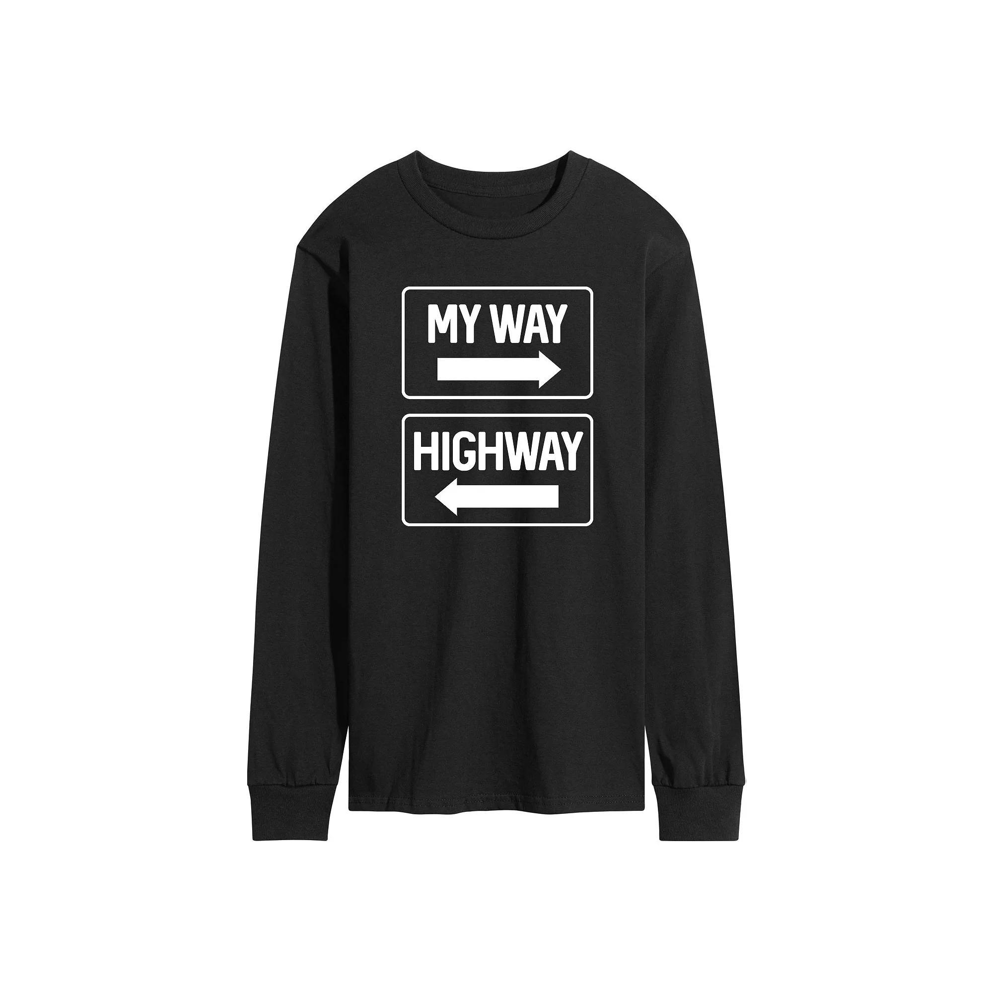 Mens My Way Highway Tee Product Image