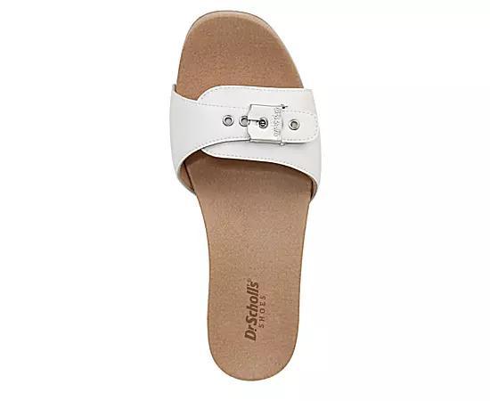 Dr. Scholl's Original Too Women's Slide Sandals, Size: 6, White Product Image