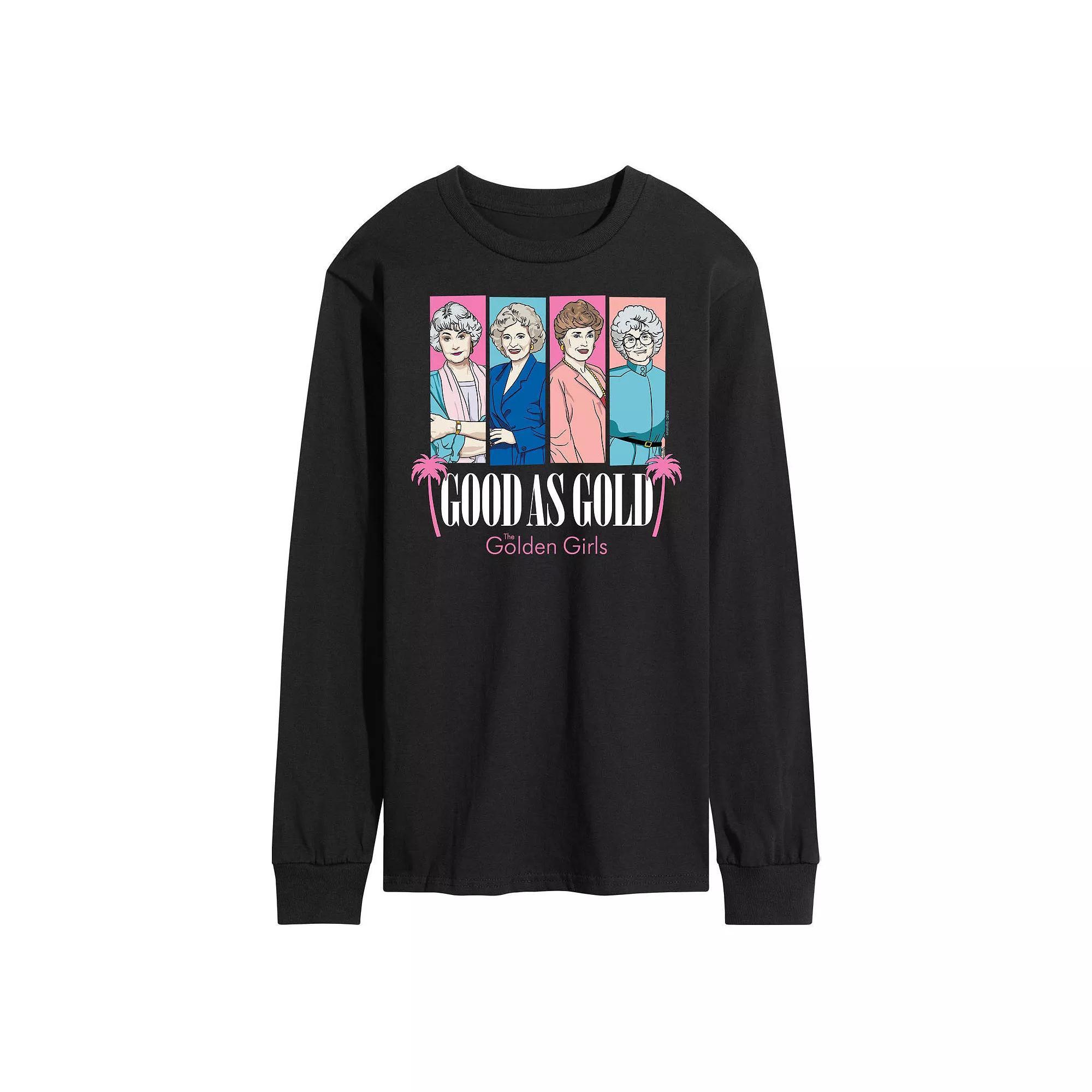 Mens Golden Girls Good As Gold Long Sleeve Tee Product Image