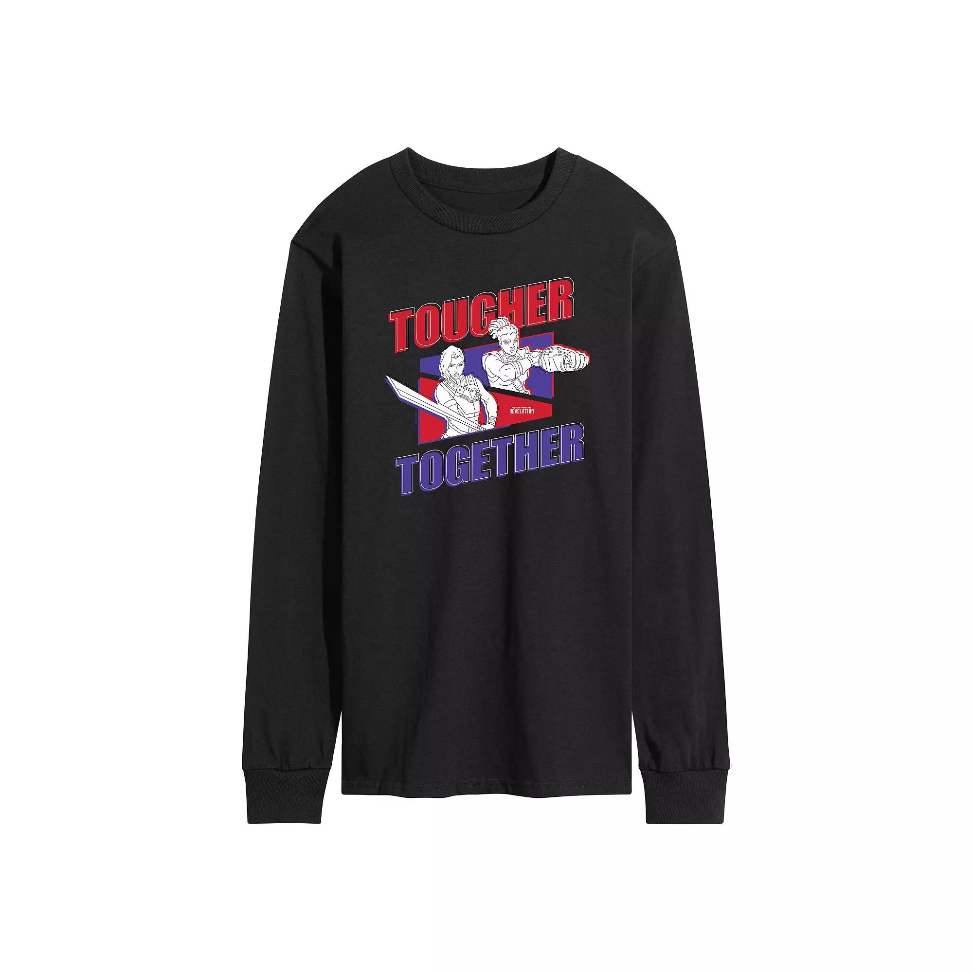 Mens SpongeBob SquarePants Happy Kampers Long Sleeve Graphic Tee Product Image