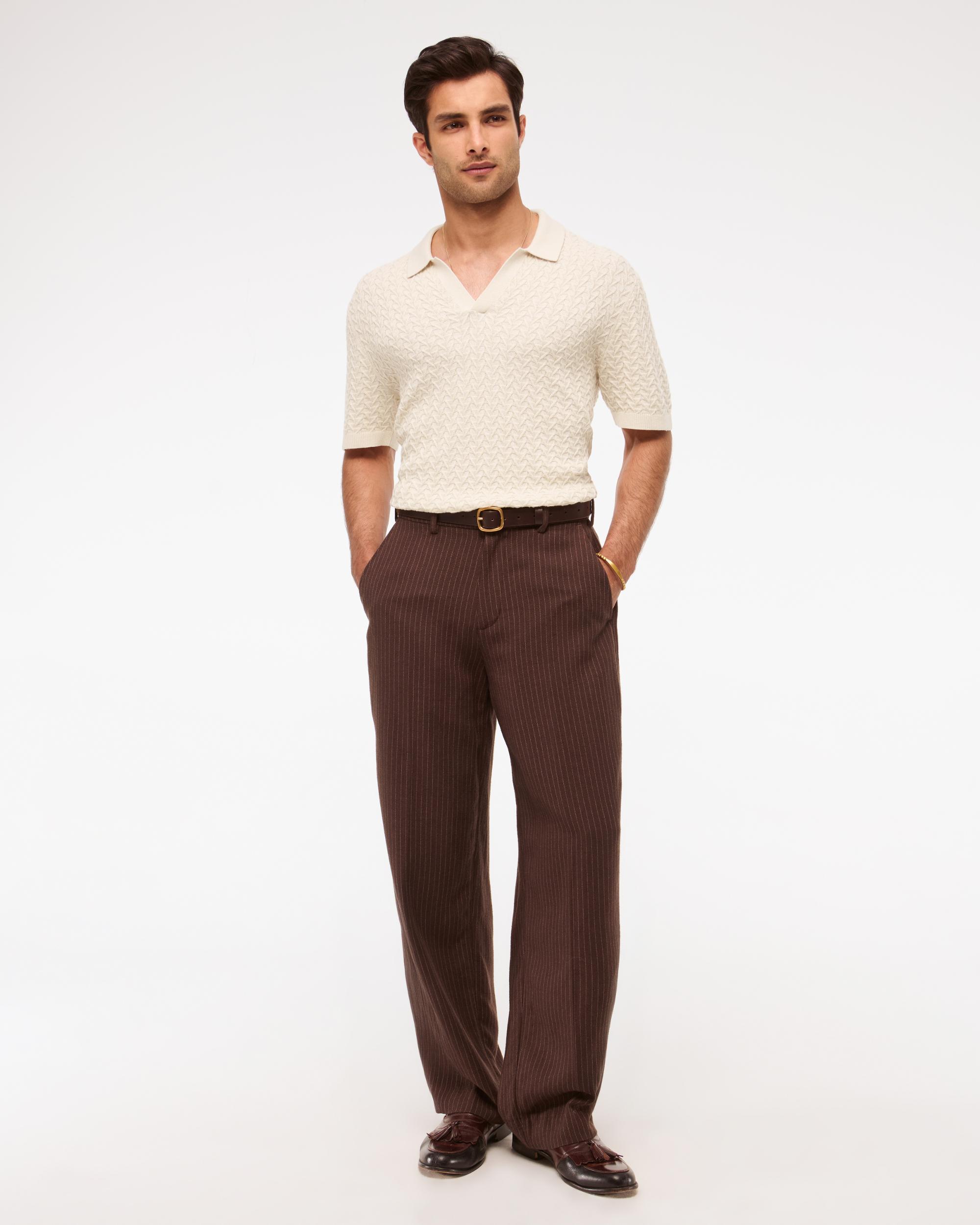 Vintage-wash cotton pocket T-shirt Product Image