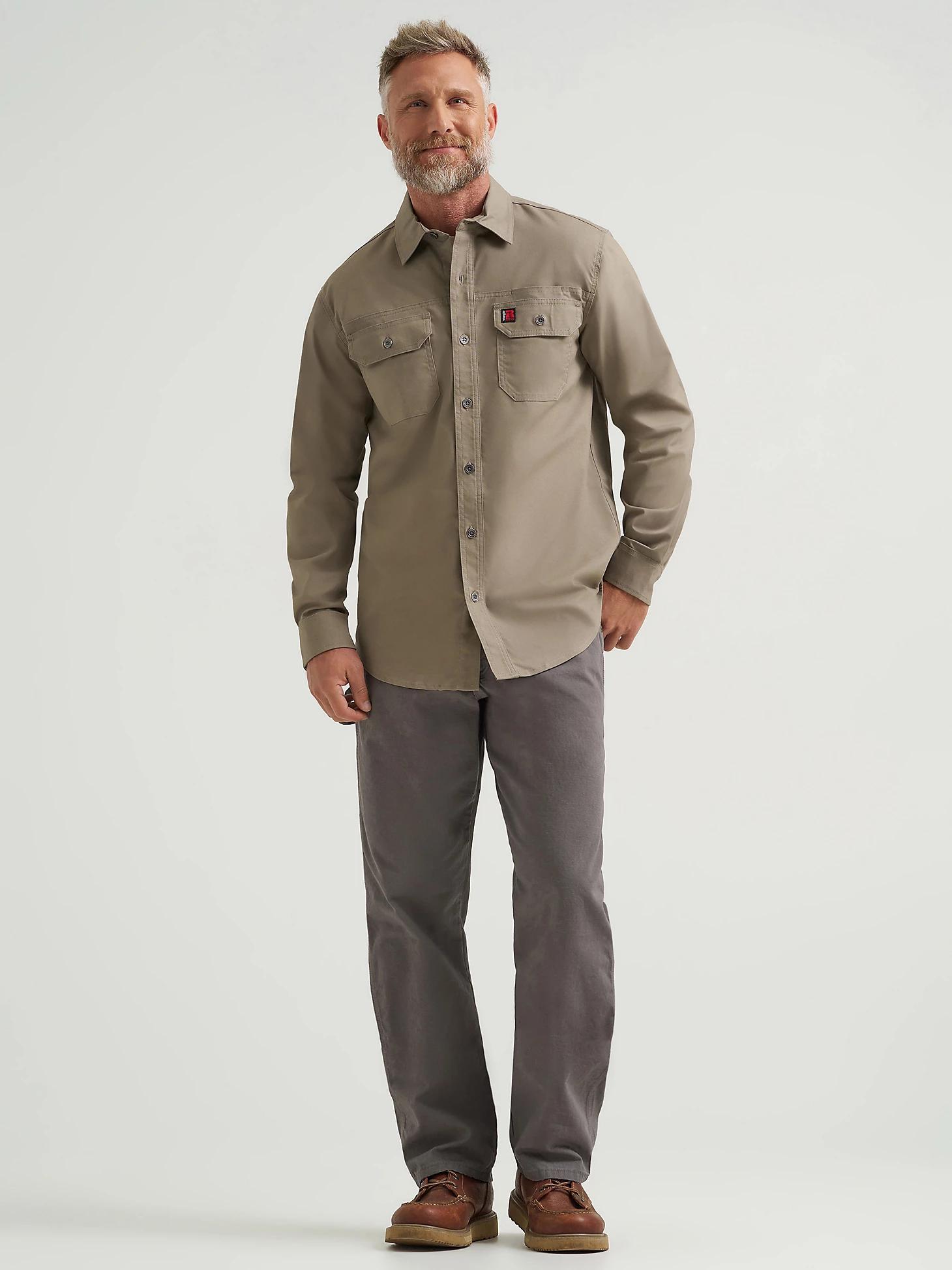 Wrangler® RIGGS Workwear® Ground Cloth Work Shirt | Men's SHIRTS | Wrangler® Product Image