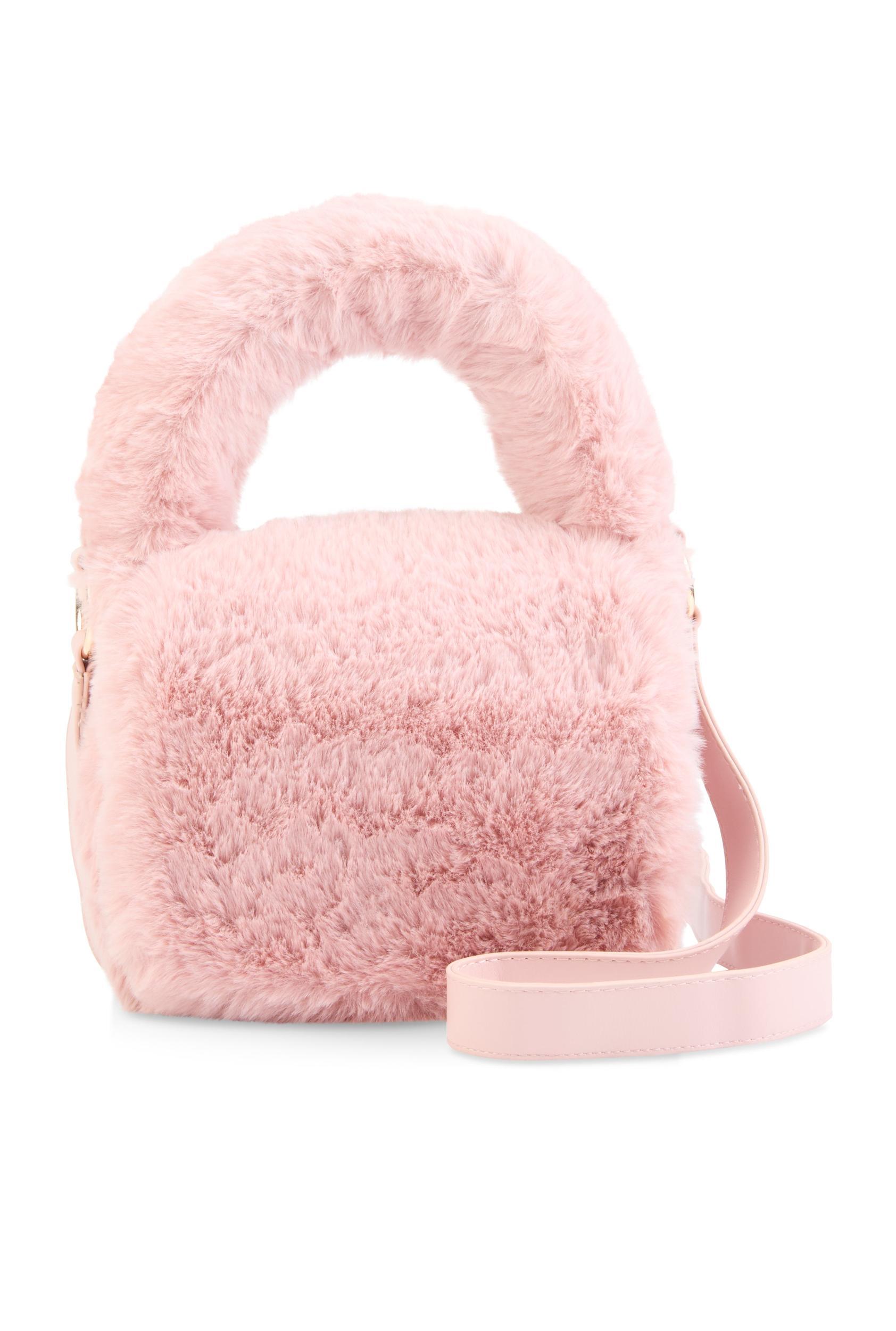 Faux Fur Clutch Crossbody Bag Female Product Image