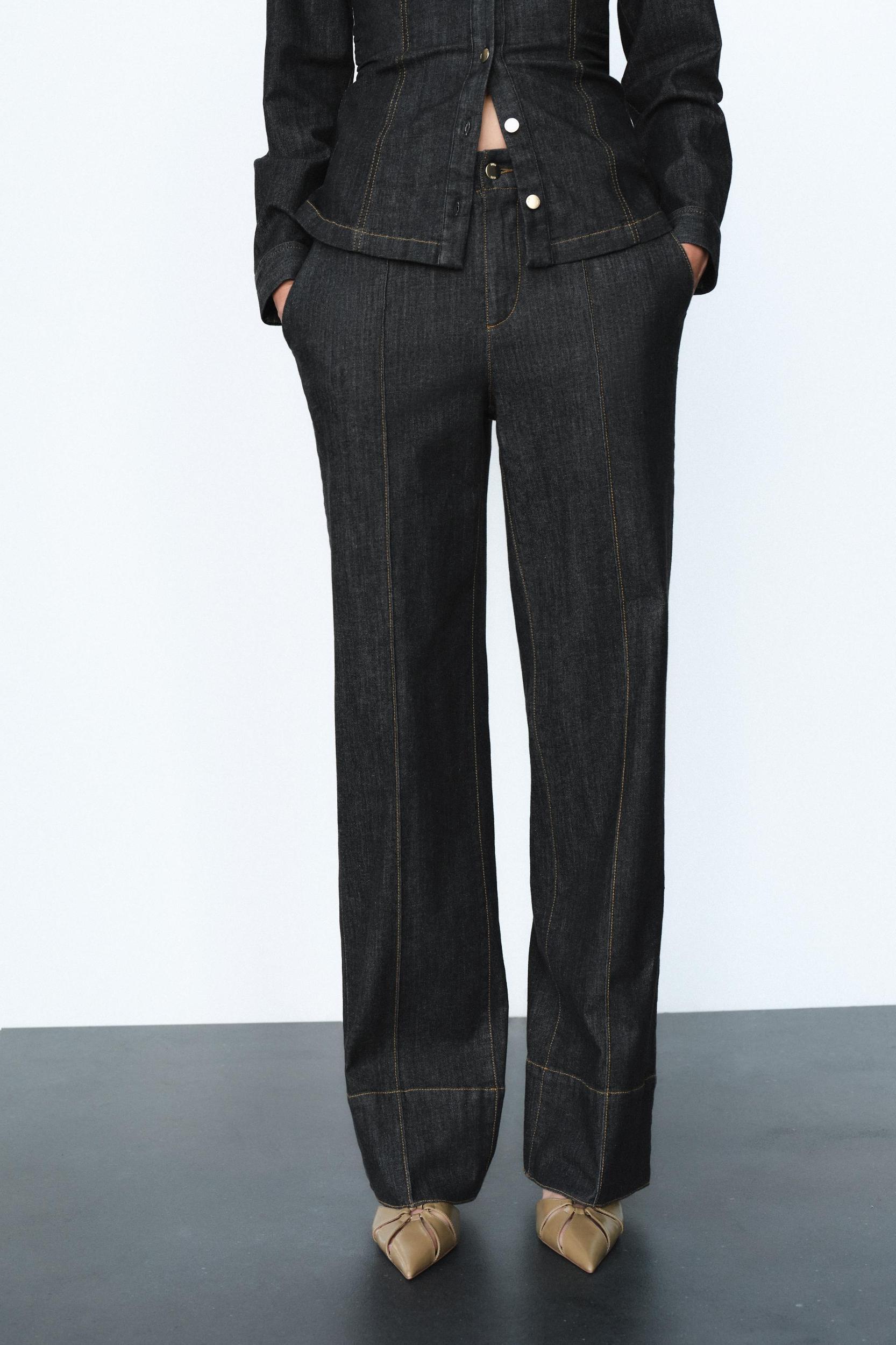 BOOTCUT CREASE PANTS Product Image