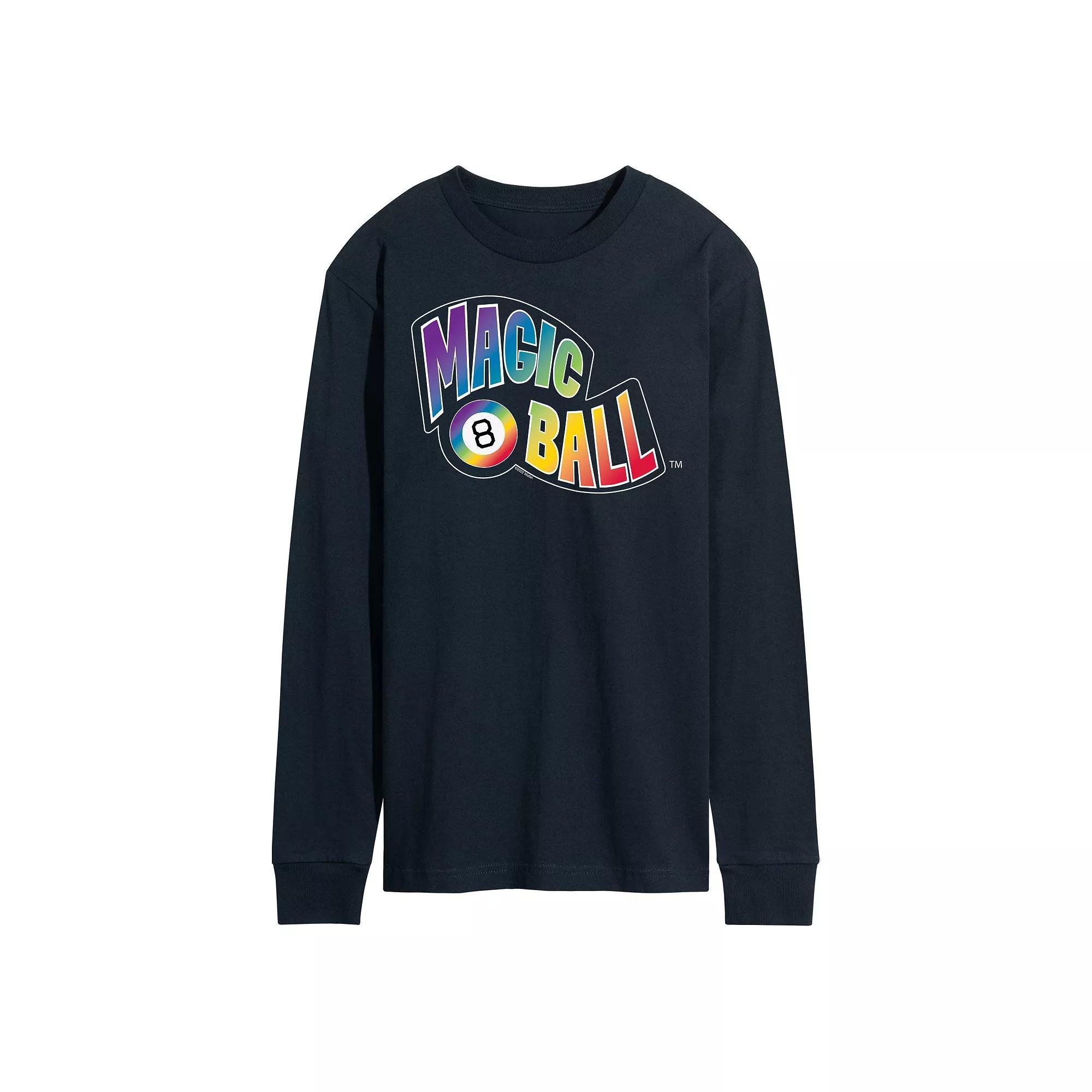Mens Willy Wonka Wonkavision Long Sleeve Graphic Tee Product Image
