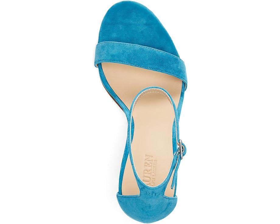 Allie Crocodile-Embossed Leather Sandals Product Image