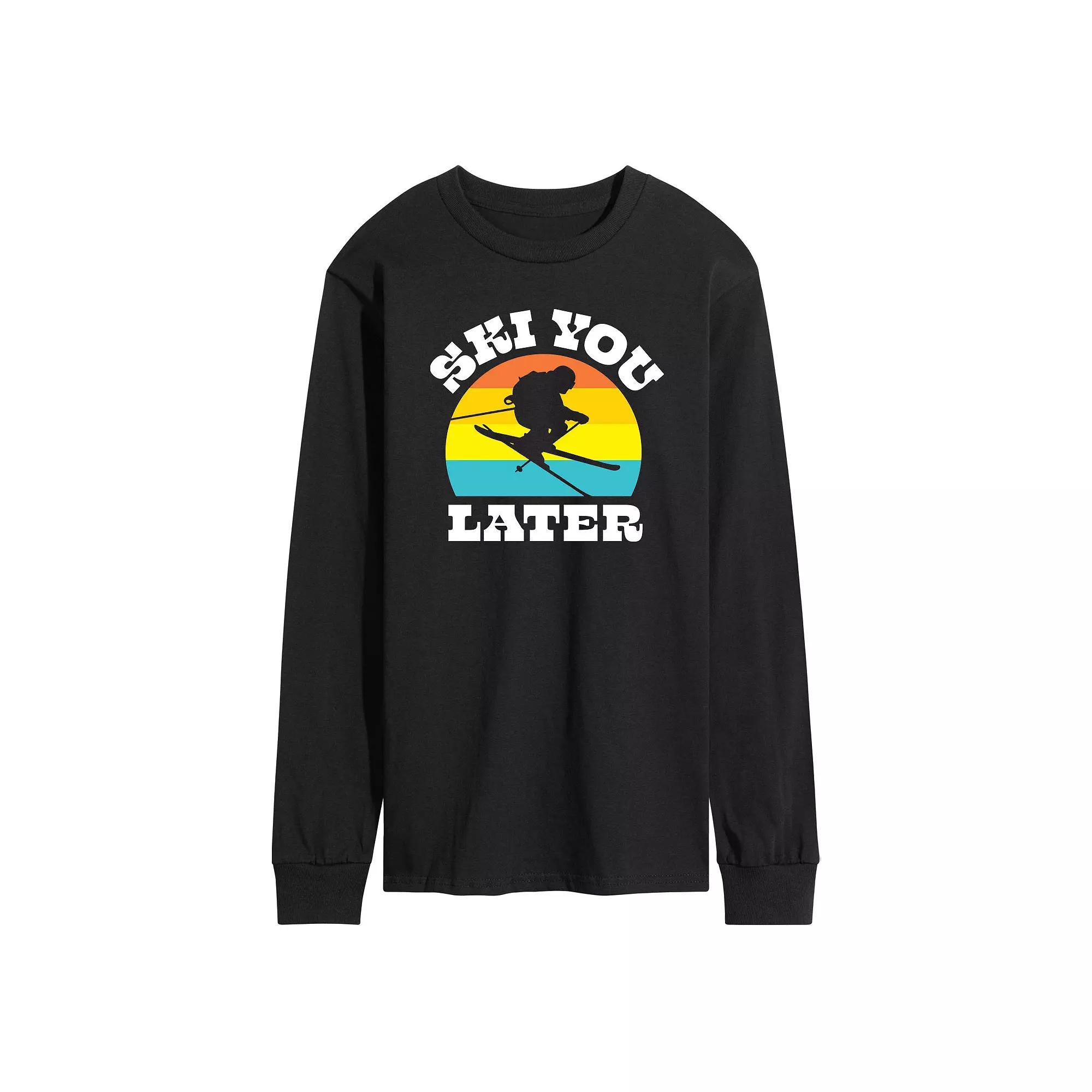 Men's Ski You Later Tee, Size: XL, Black Product Image
