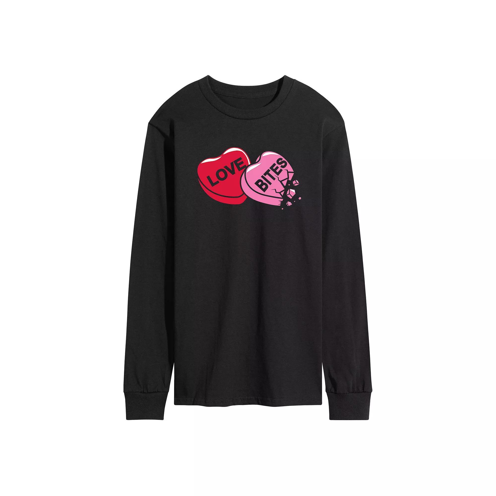 Mens Love Bites Candy Long Sleeve Tee Product Image
