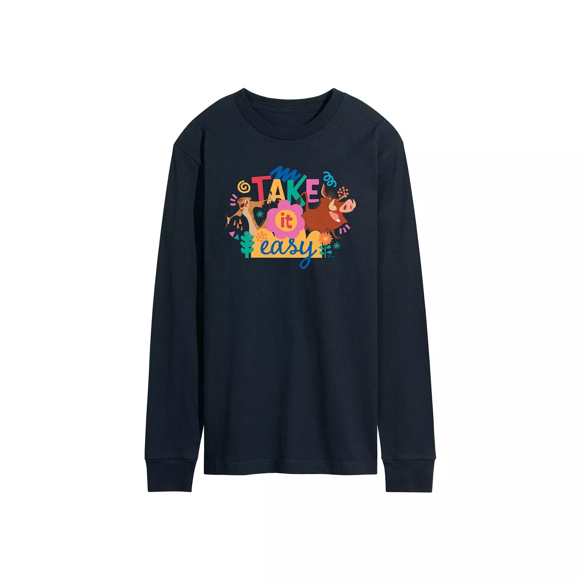 Mens Care Bears Scorpio Long Sleeve Graphic Tee Product Image