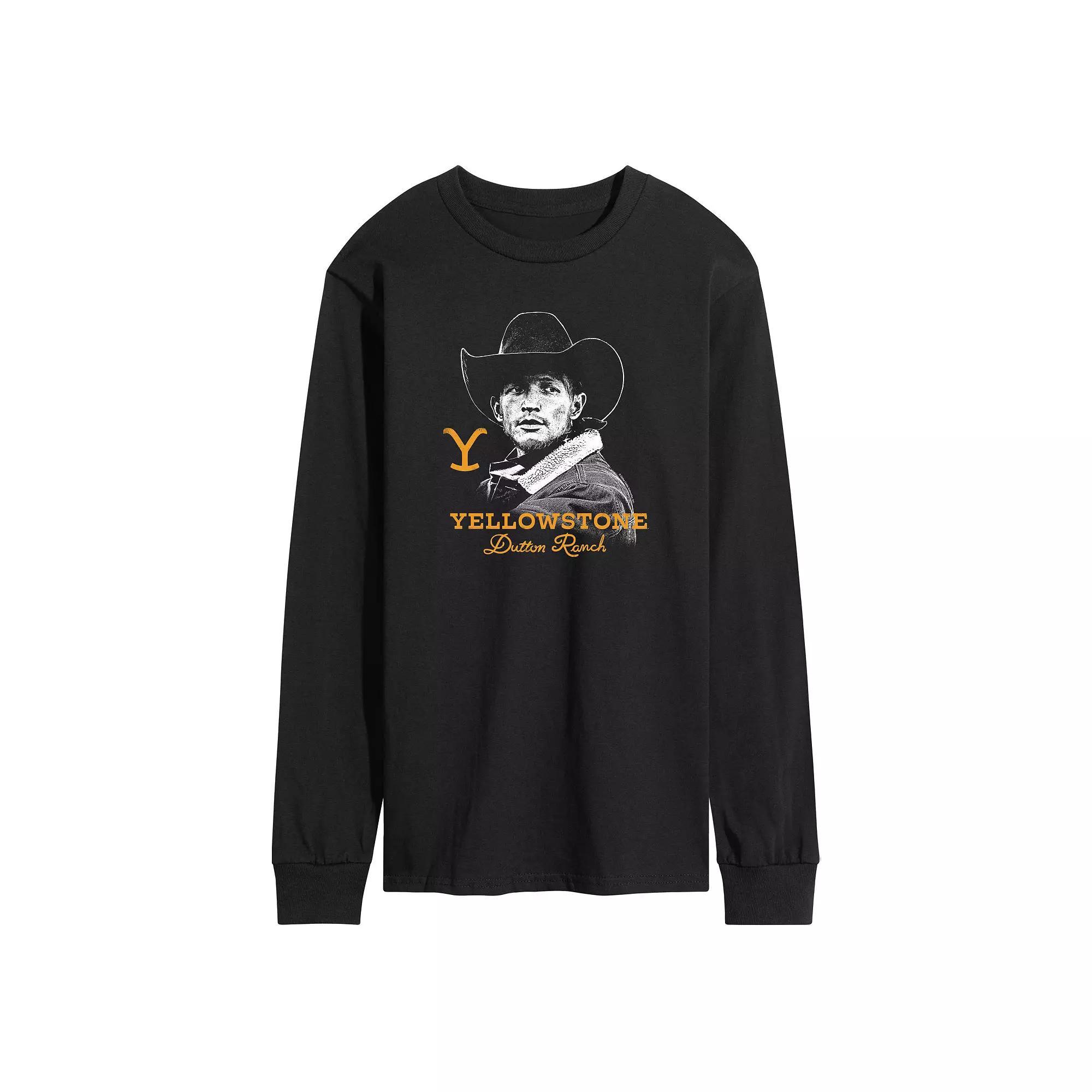 Mens Yellowstone Jimmy Long Sleeve Graphic Tee Product Image