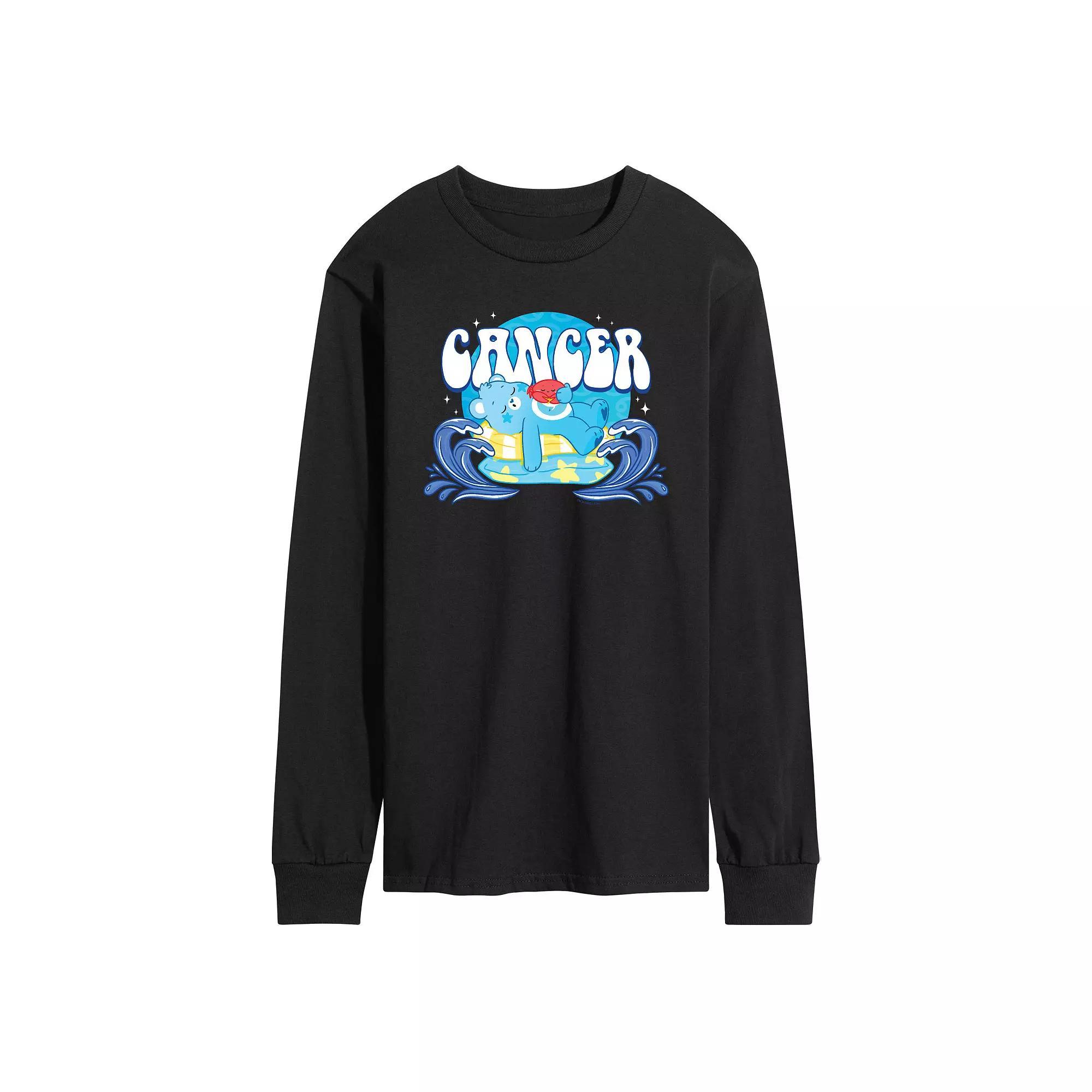 Mens Friends Id Rather Be Watching Friends Long Sleeve Graphic Tee Blue Product Image