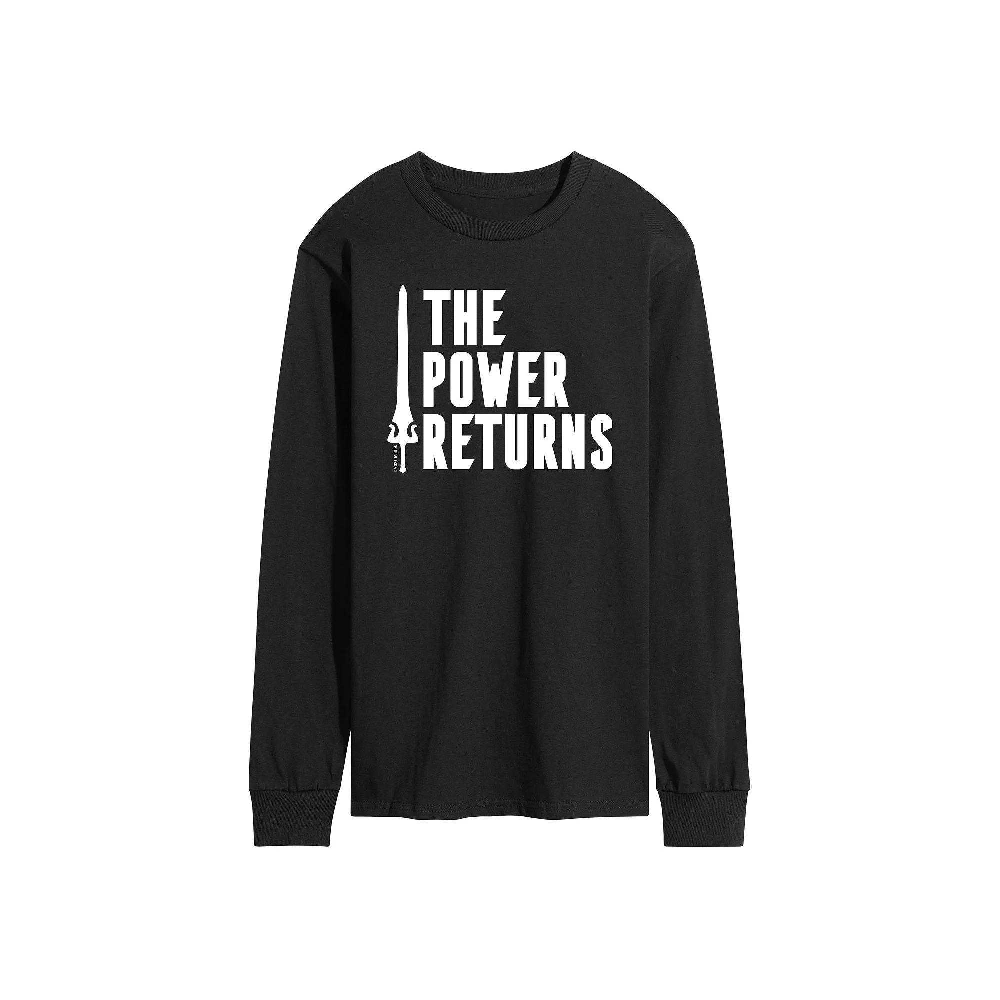 Mens He-Man Masters of the Universe Long Sleeve Graphic Tee Product Image