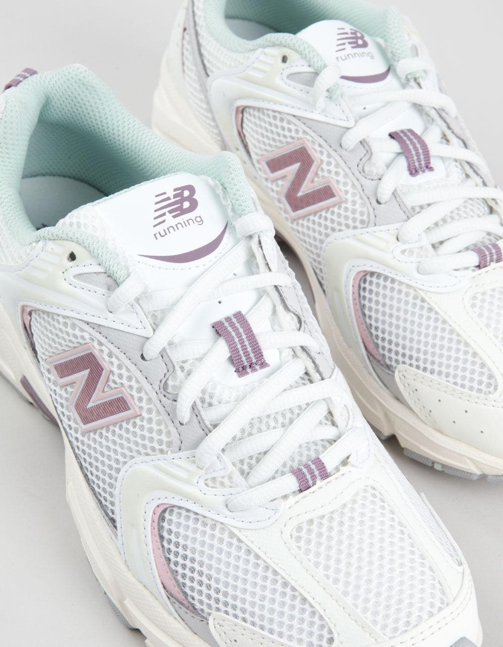 NEW BALANCE 530 Womens Shoes - WHT/PNK Product Image