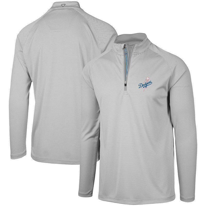 Men's Levelwear Gray Minnesota Twins Orion Historic Logo Raglan Quarter-Zip Jacket, Size: Small, Grey Product Image