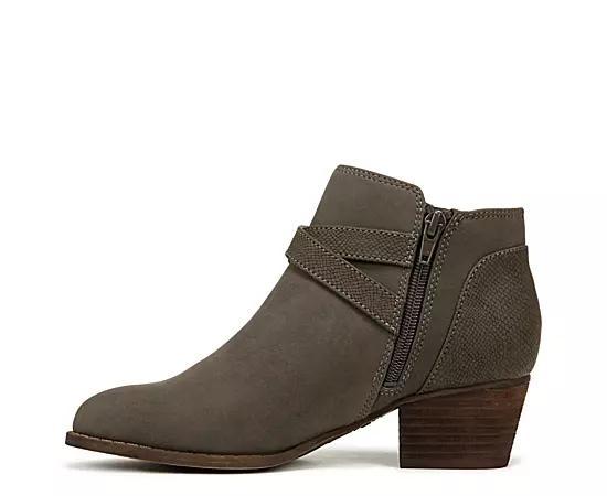 LifeStride Blaire Women's Ankle Boots, Size: 8.5 Wide, Dark Gray Product Image