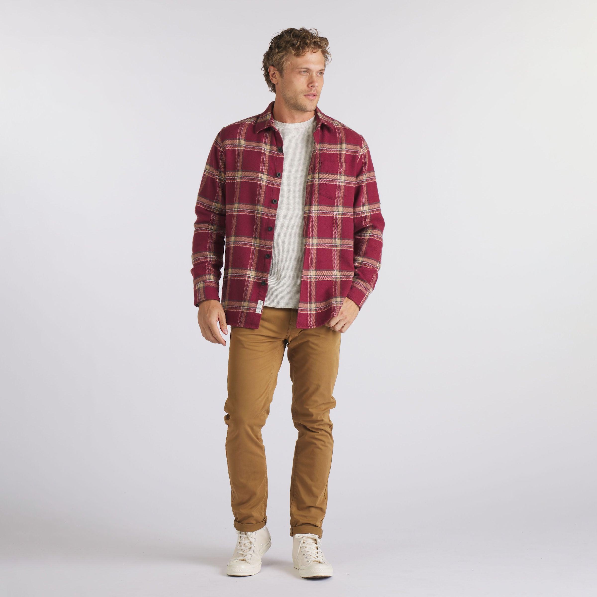Northwoods Heritage Flannel - Burgundy Truffle (Final Sale)* Product Image