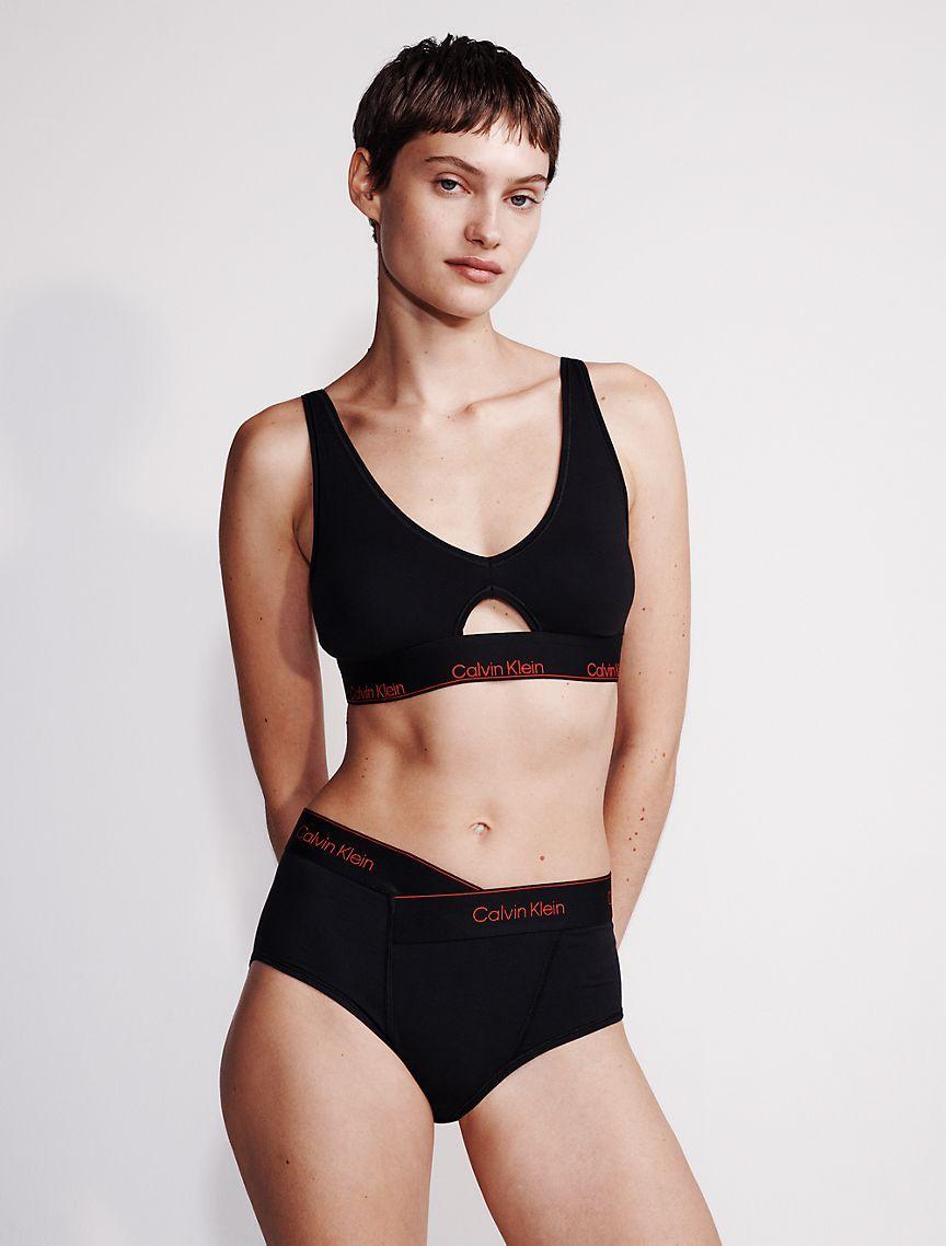 Modern Cotton Lightly Lined Triangle Bralette Product Image