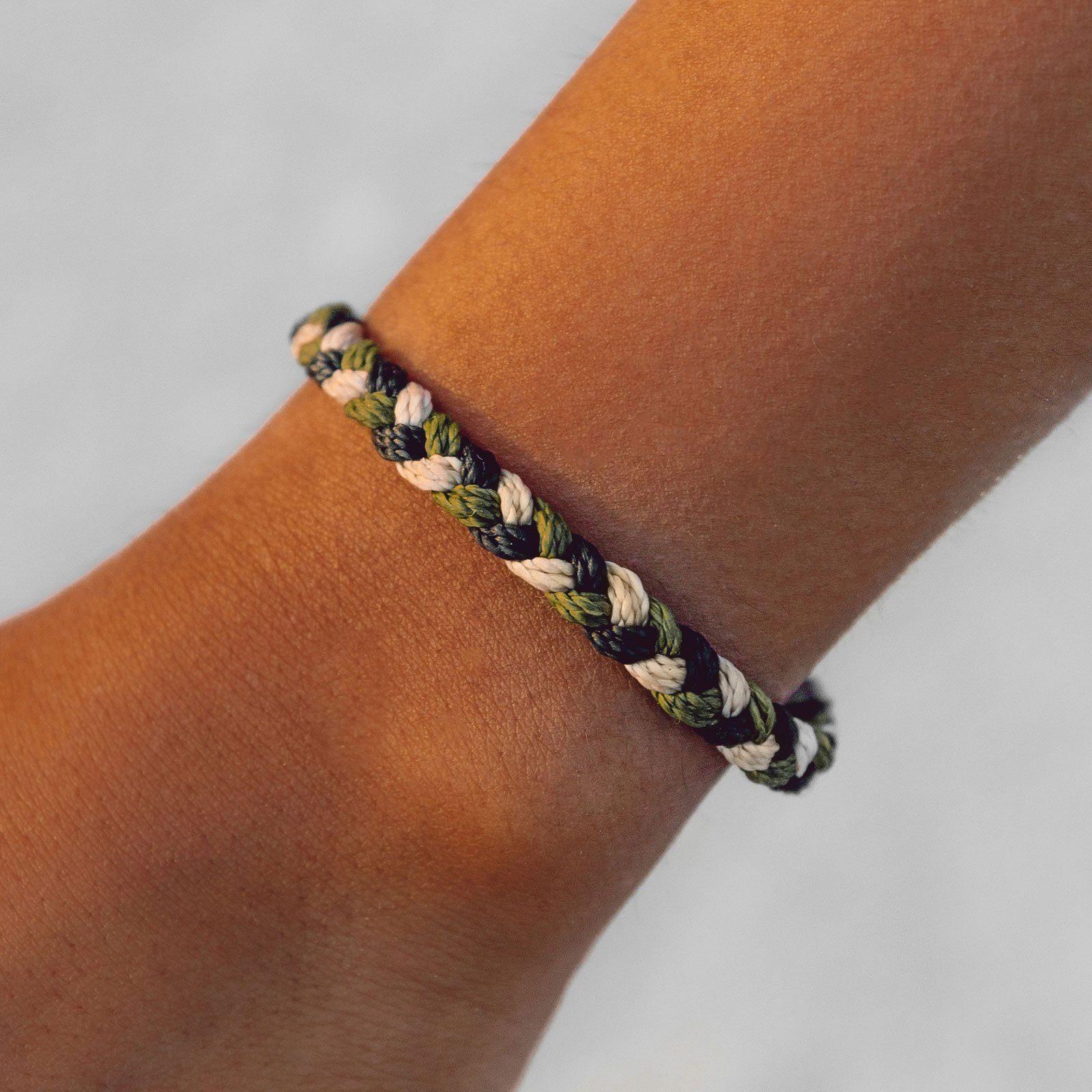 For the Troops Braided Bracelet Male Product Image