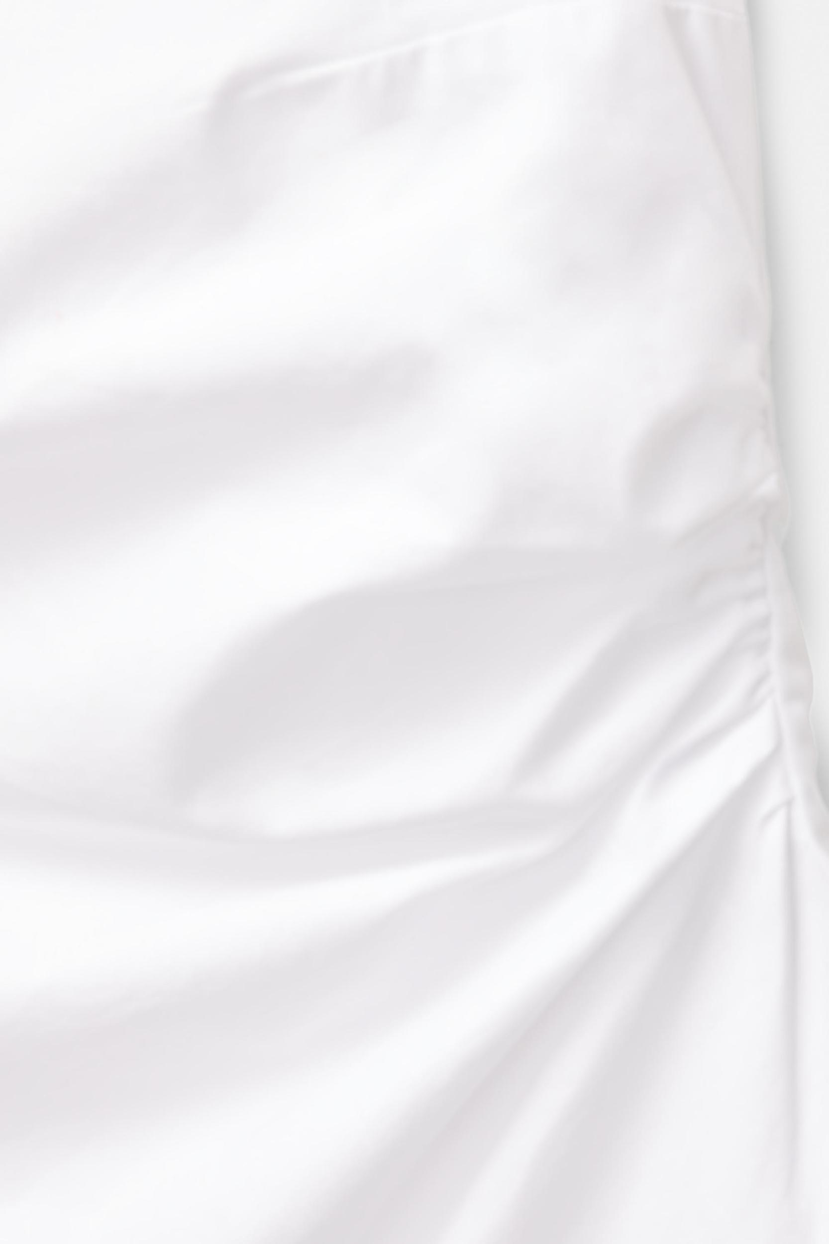 Asymmetric gathered top Product Image