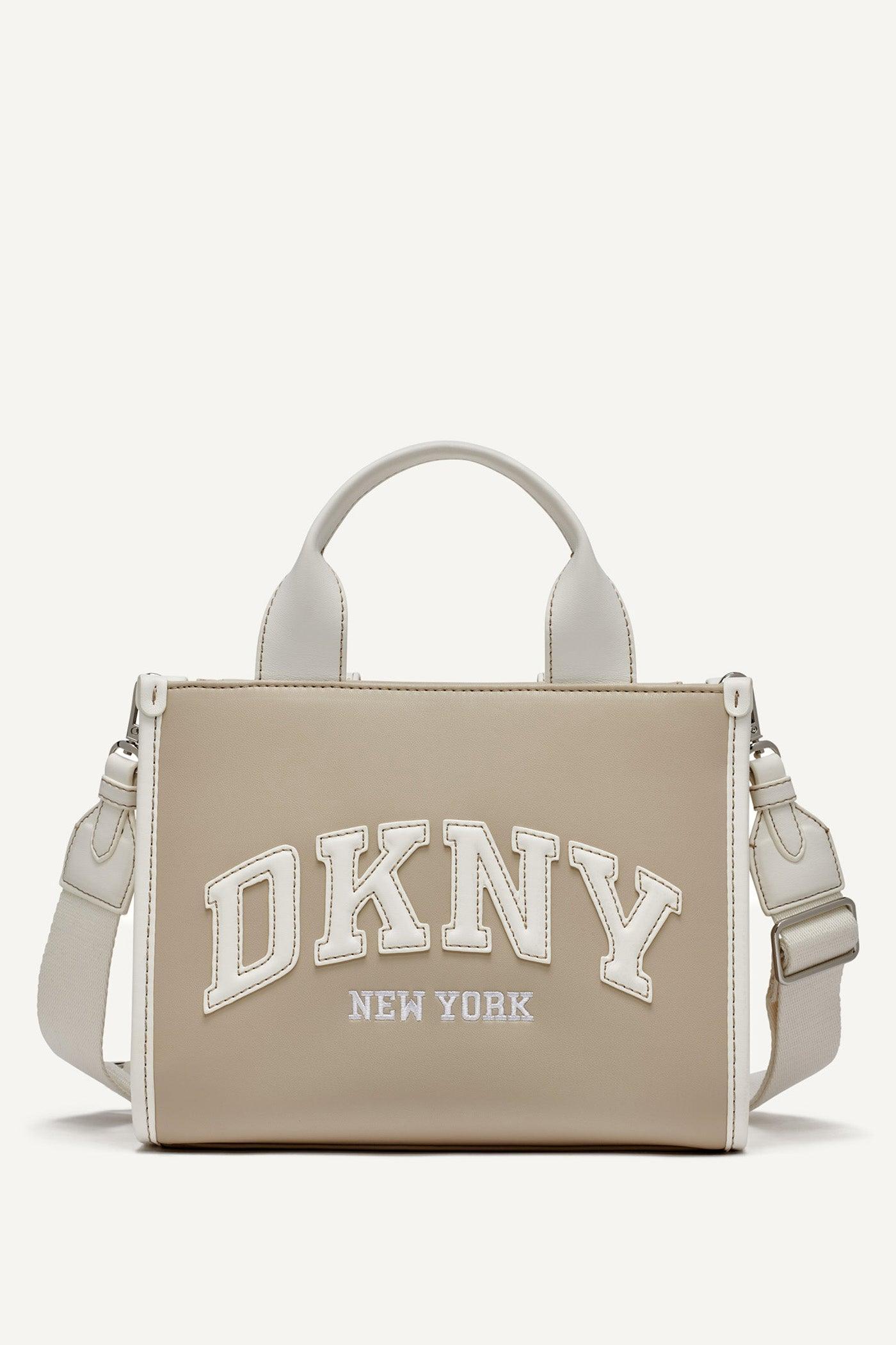 HADLEE SMALL EMBELLISHED LOGO TOTE Product Image