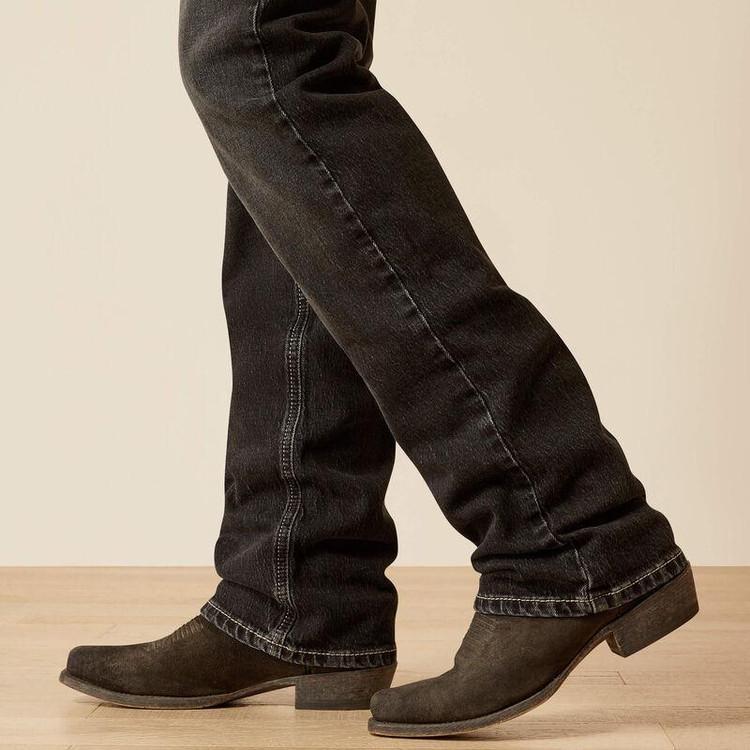 SALE Ariat® Men's M7 Slim Onyx Black Straight Leg Jeans Product Image