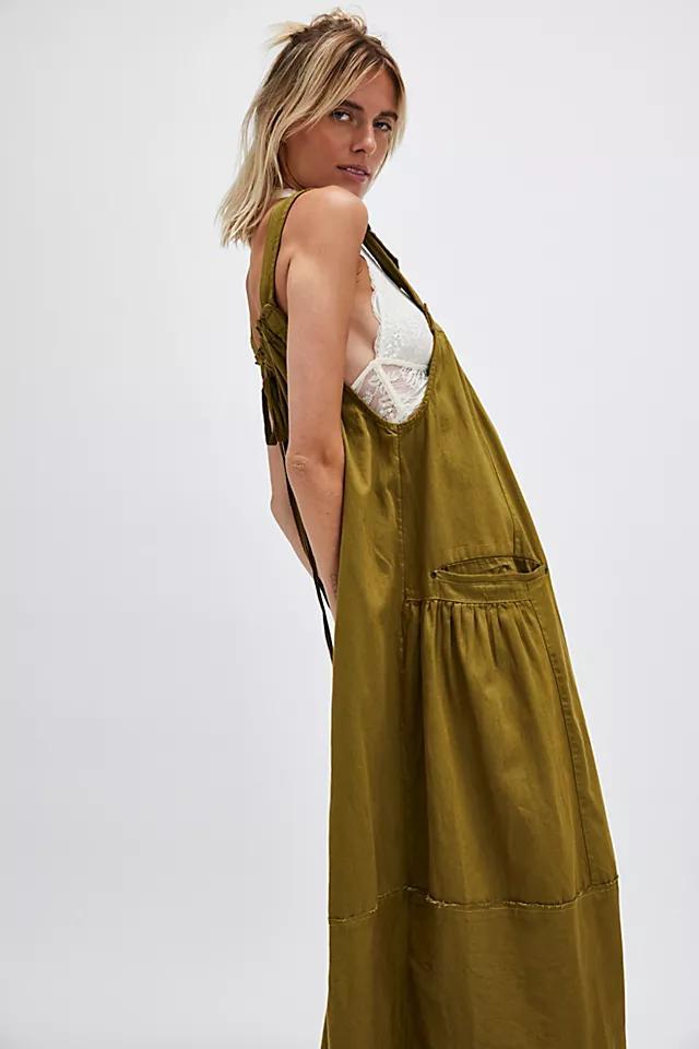 Machu Barrel Midi Dress Product Image