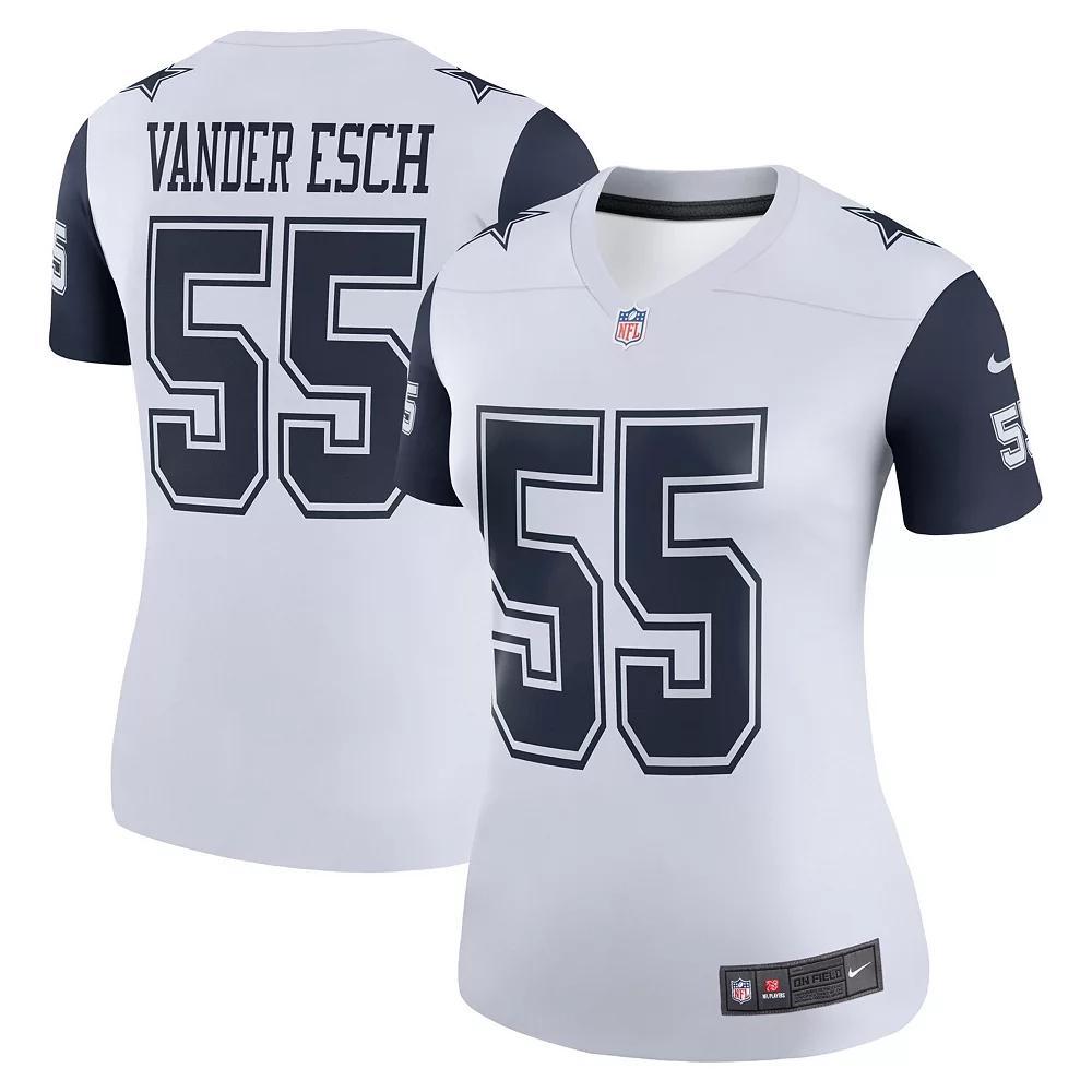 Women's Nike Leighton Vander Esch White Dallas Cowboys Color Rush Legend Player Jersey, Size: Small Product Image