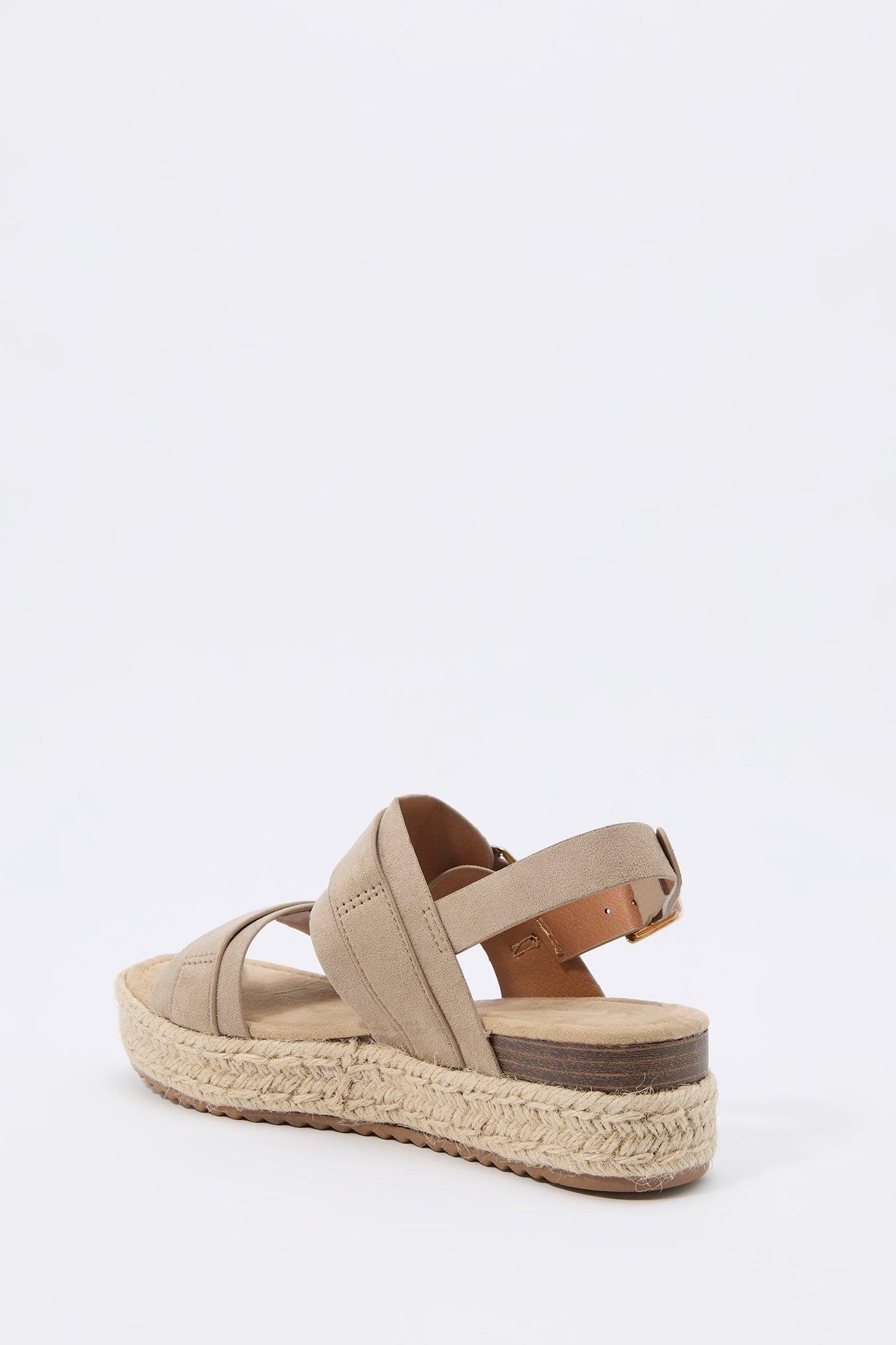 Buckled Espadrille Sandal Female Product Image