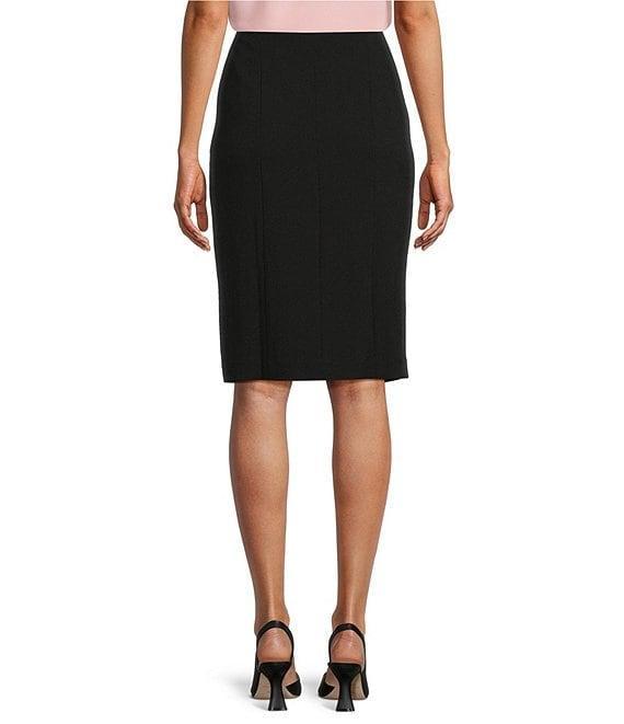 Kasper Side Zip Sailor Paneled Pencil Skirt Product Image
