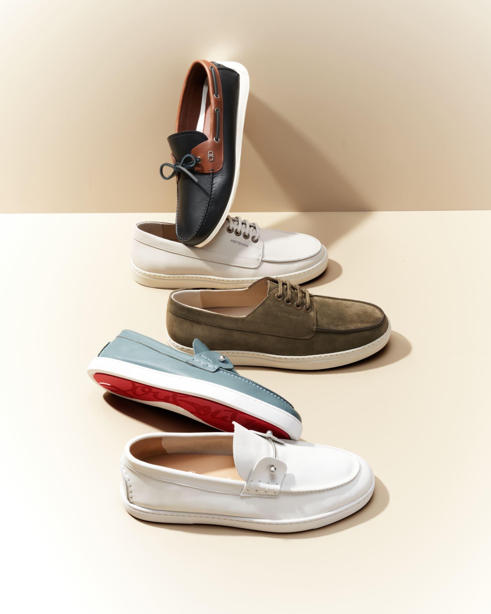 Men's Bristol Suede Boat Shoes Product Image
