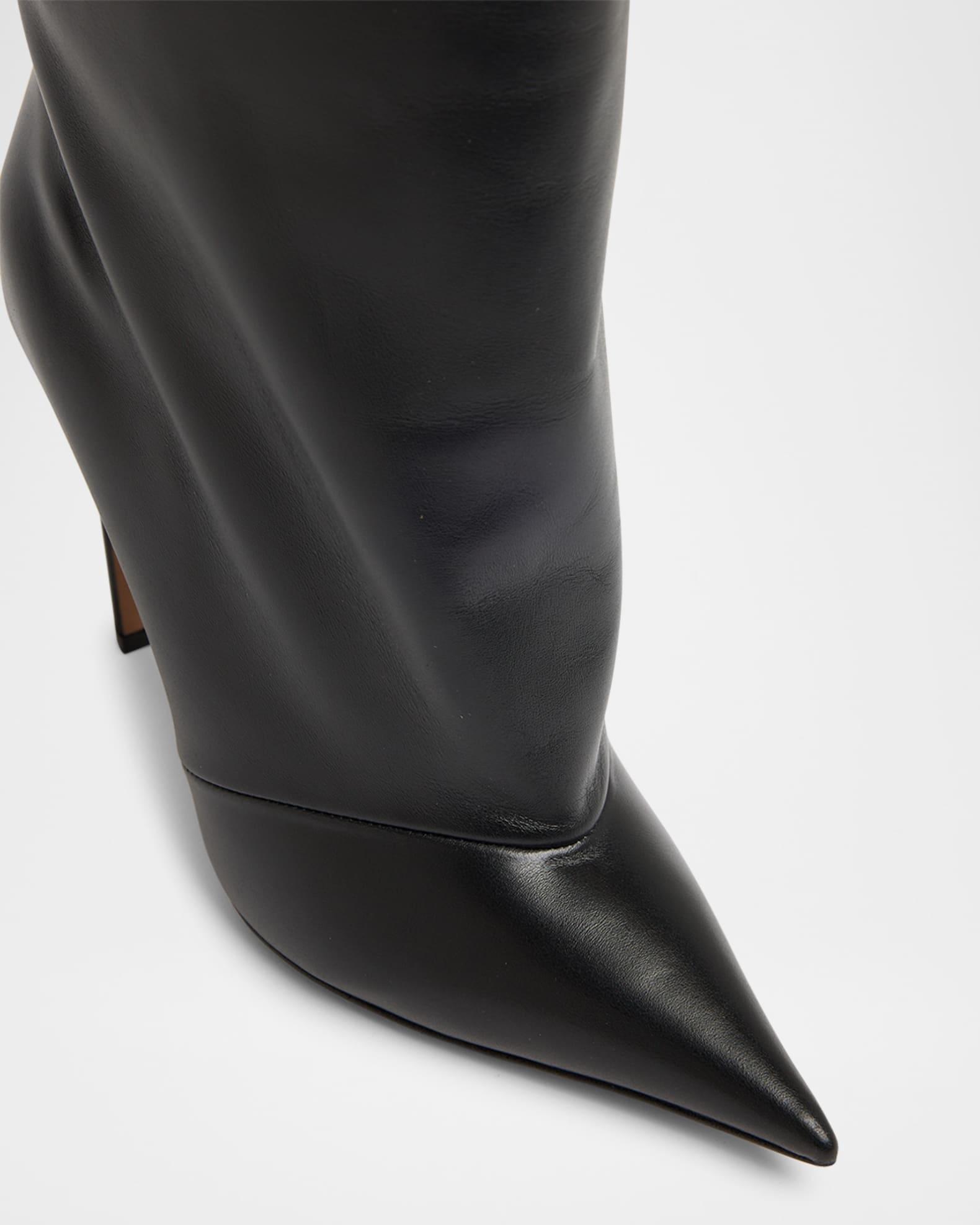 Devotion Leather Knee-High Boots Product Image