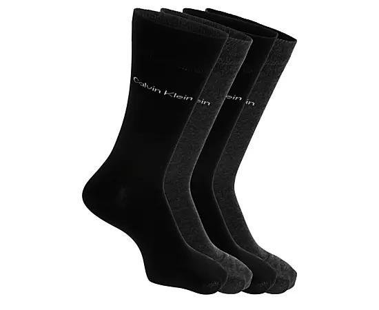 Calvin Klein Men's Dress Crew Socks 4 Pairs Product Image