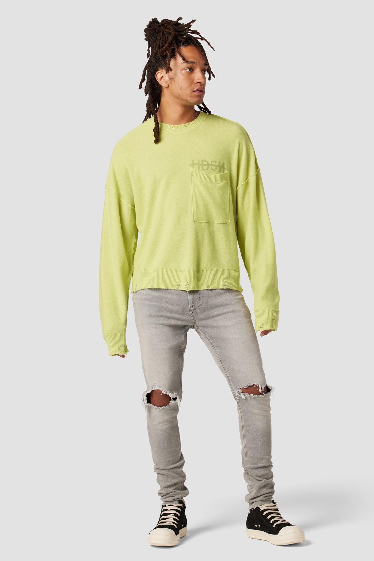 Crew Neck Sweater Male Product Image