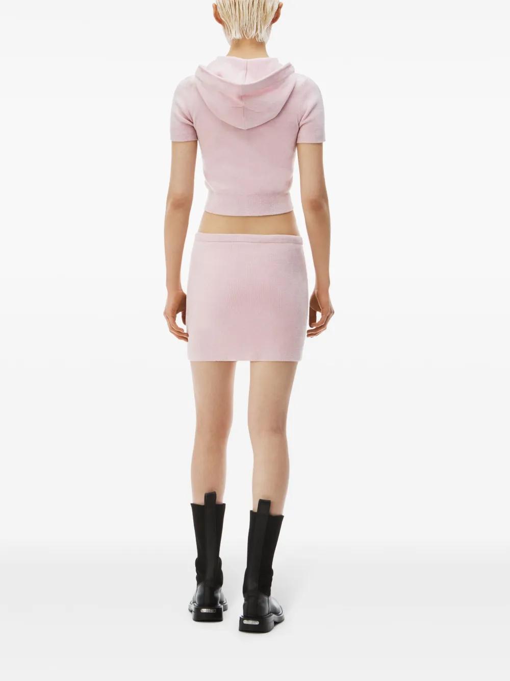 logo-embossed mini skirt Product Image