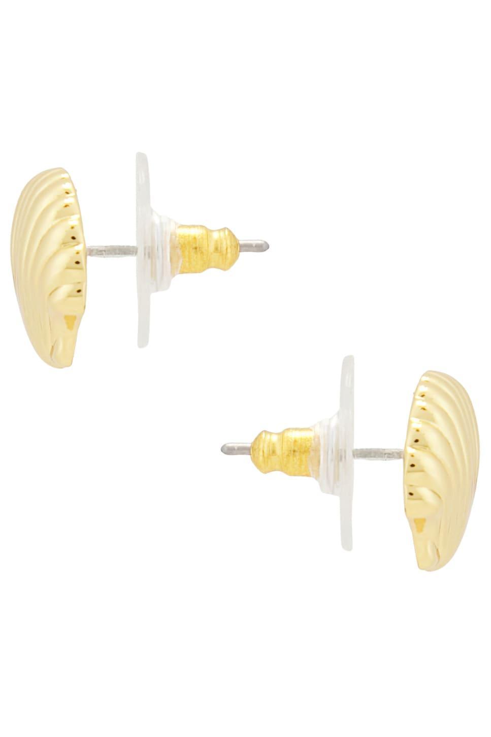 Coquille Stud Earrings Lele Sadoughi Product Image
