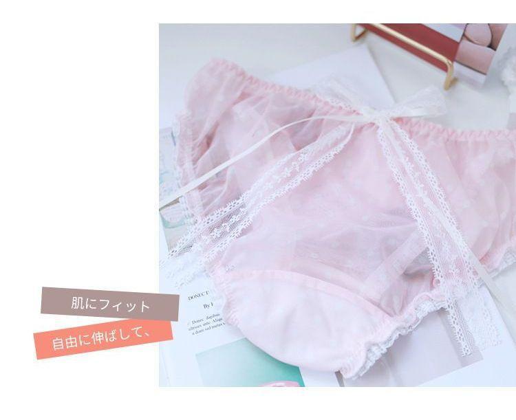Bow Detail Panties Product Image