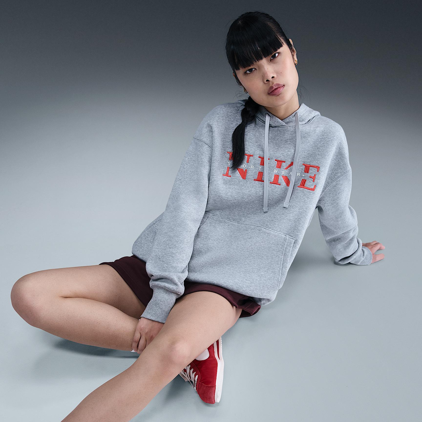 Nike Sportswear Phoenix Fleece Women's Oversized Pullover Hoodie Product Image