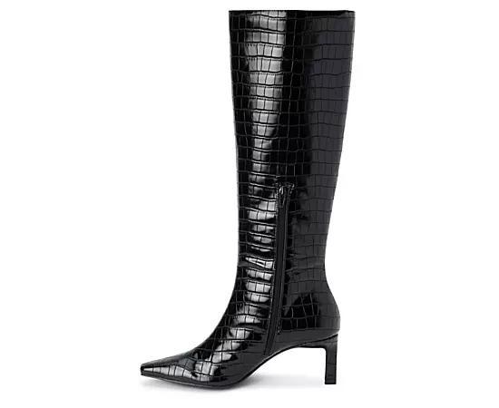 Coconuts by Matisse Robbie Women's Knee-High Boots, Size: 9, Red Croc Product Image