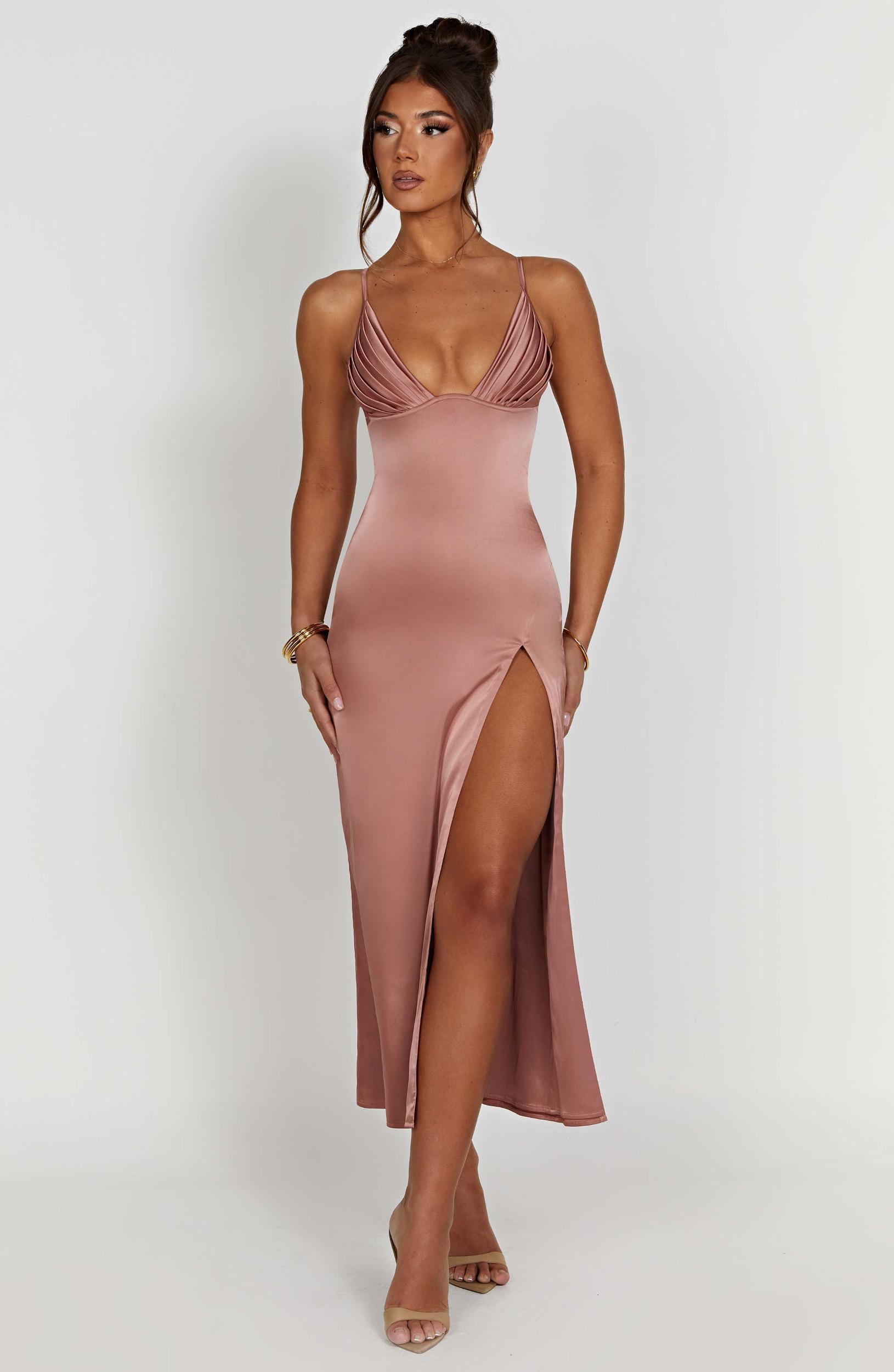 Cece Midi Dress - Black Product Image