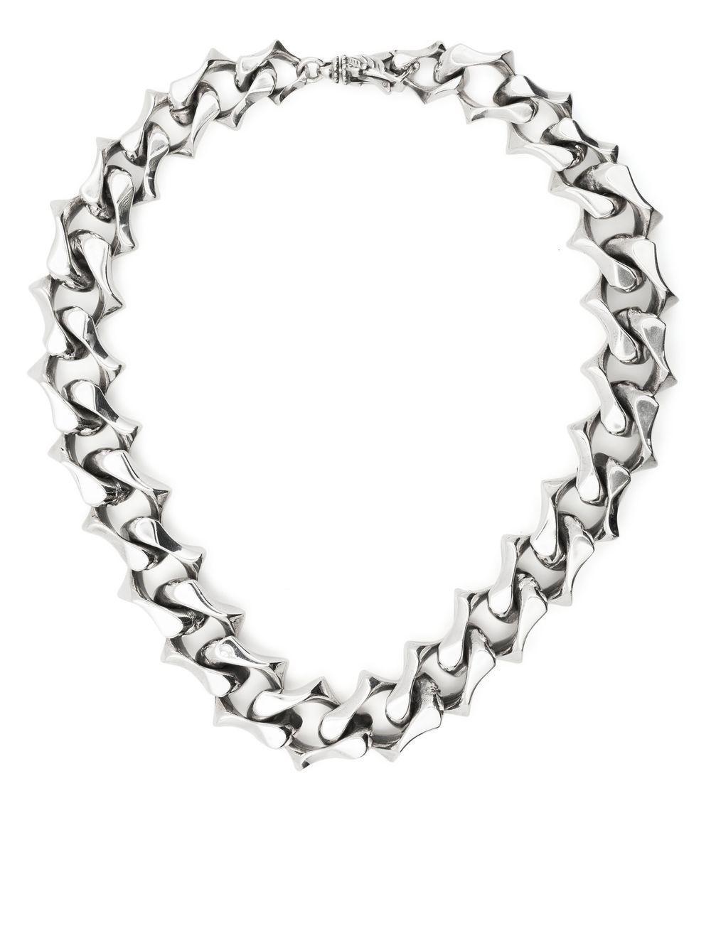 sharp link chain necklace Product Image
